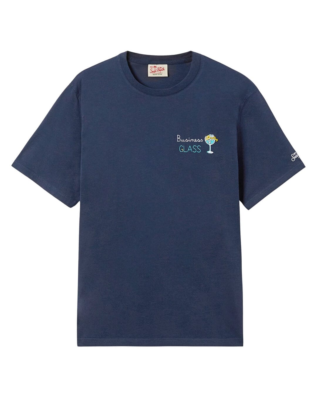 MC2 Saint Barth T-Shirts MC2 PORTOFINO MAN COTTON T-SHIRT BUSINESS GLASS