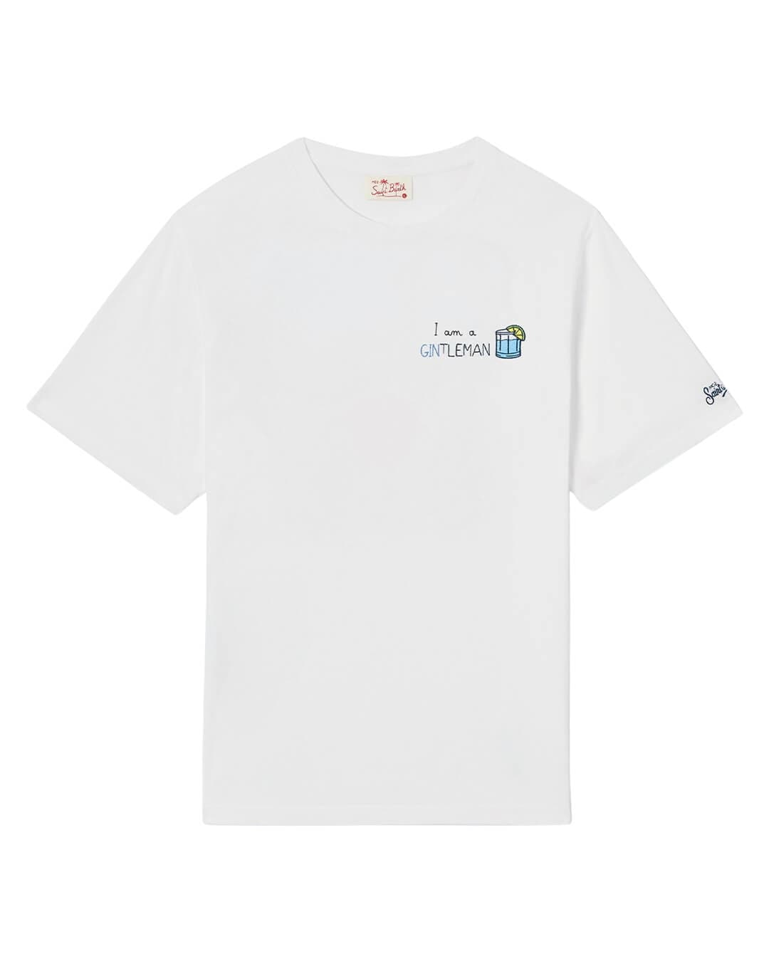MC2 Saint Barth T-Shirts MC2 PORTOFINO MAN COTTON T-SHIRT GINTLEMAN