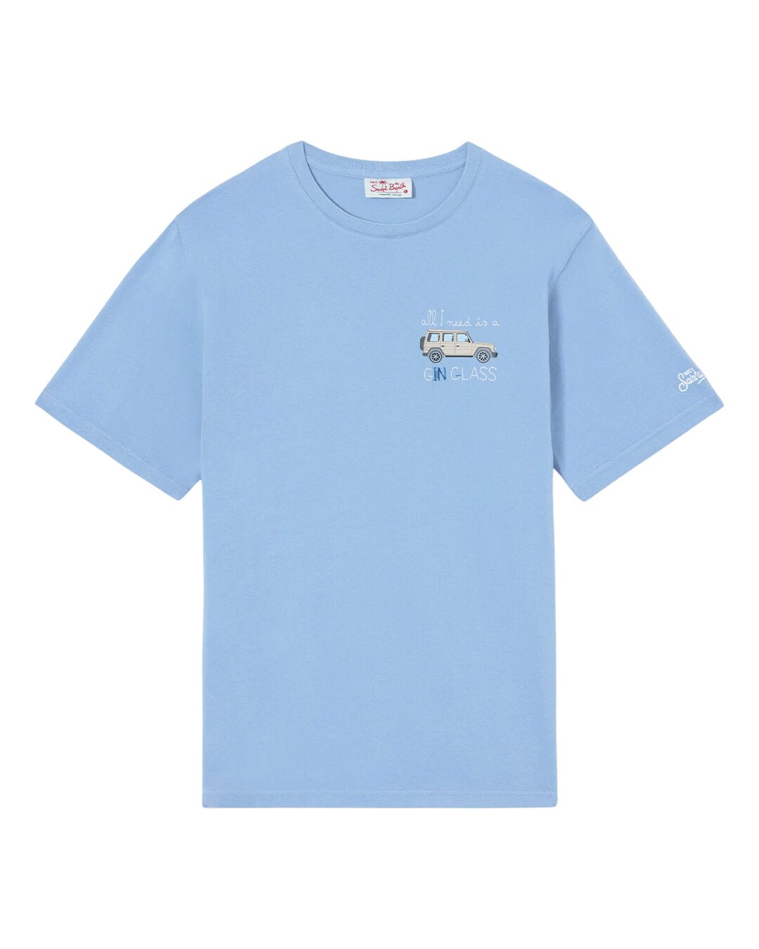 MC2 Saint Barth T-Shirts MC2 PORTOFINO MAN COTTON T-SHIRT NEED GIN GLASS