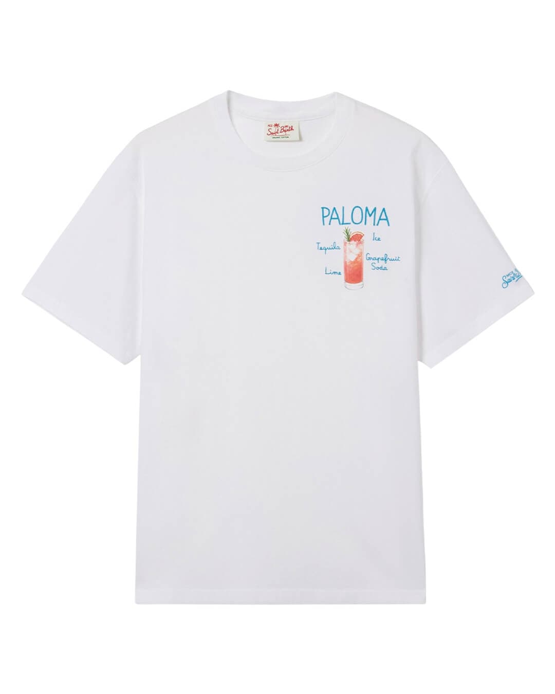 MC2 Saint Barth T-Shirts MC2 PORTOFINO MAN COTTON T-SHIRT PALOMA RECIPE