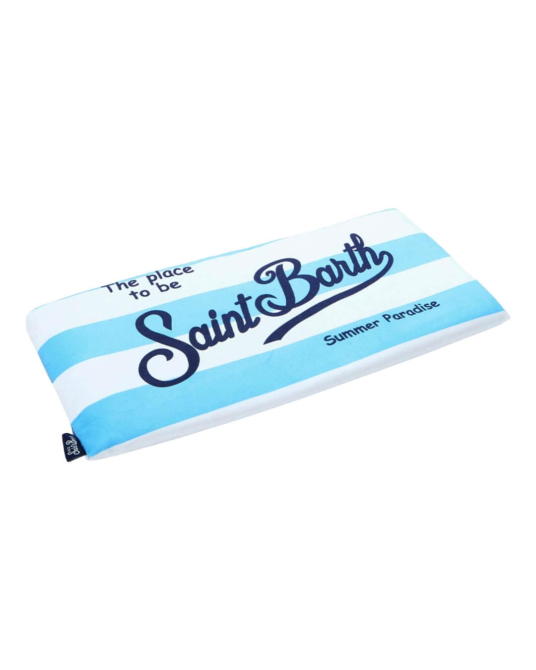MC2 Saint Barth Towels ONE MC2 AIDAN BLUE STRIPES POP  BEACH TOWEL