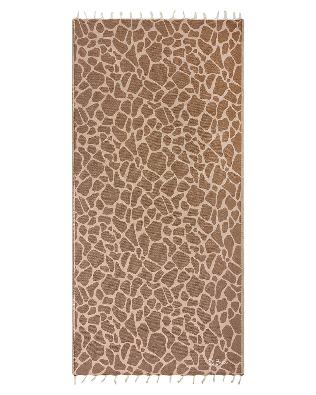 MC2 Saint Barth Towels ONE MC2 FOUTAS GIRAFFE SKIN J N BEACH TOWEL