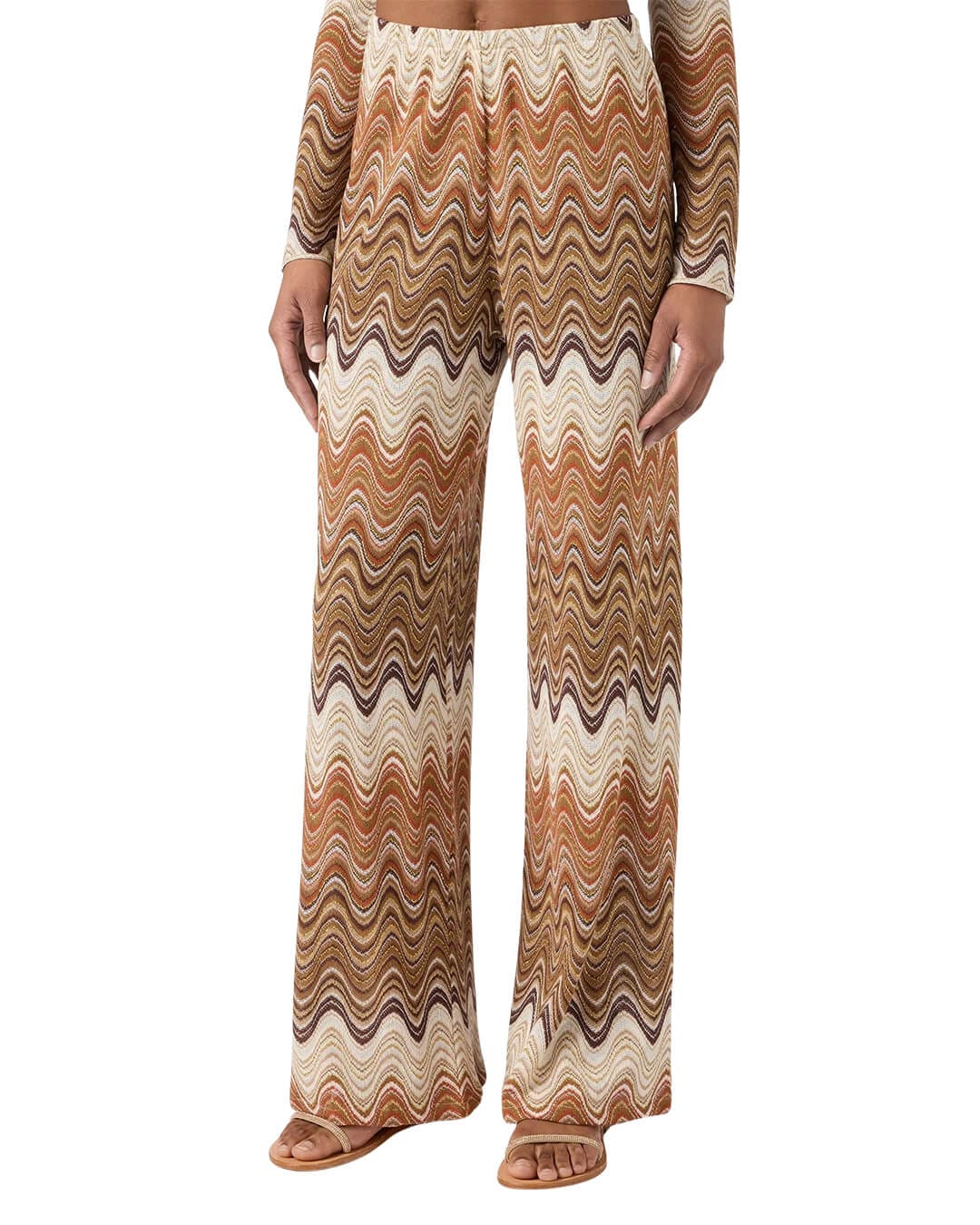 MC2 Saint Barth Trousers AMALIA  RACHEL SEA WAVE PANTS