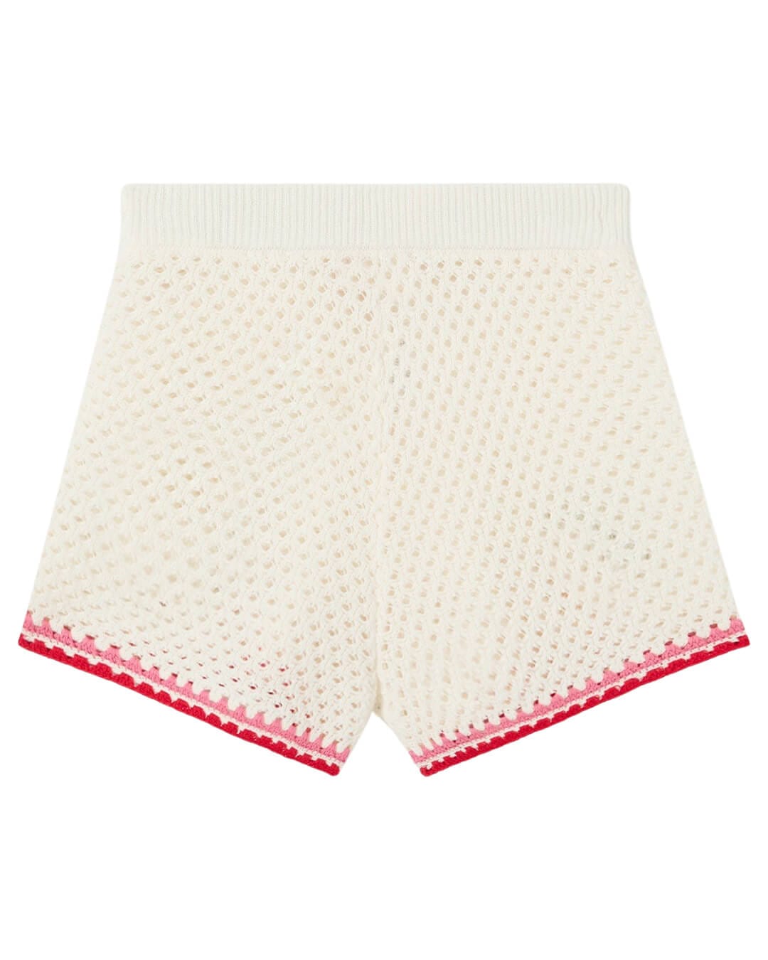 MC2 Saint Barth Trousers MC2 YVETTE JR KINTED SHORT PANT LACE FRUITSALAD