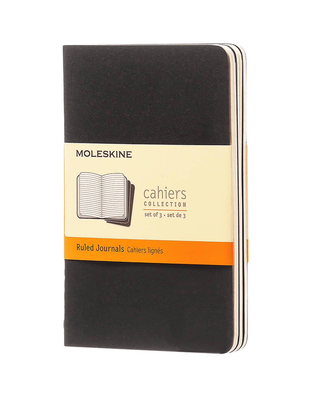 Moleskine Others One Size Moleskine Cahier Jnls Pk Rul Black