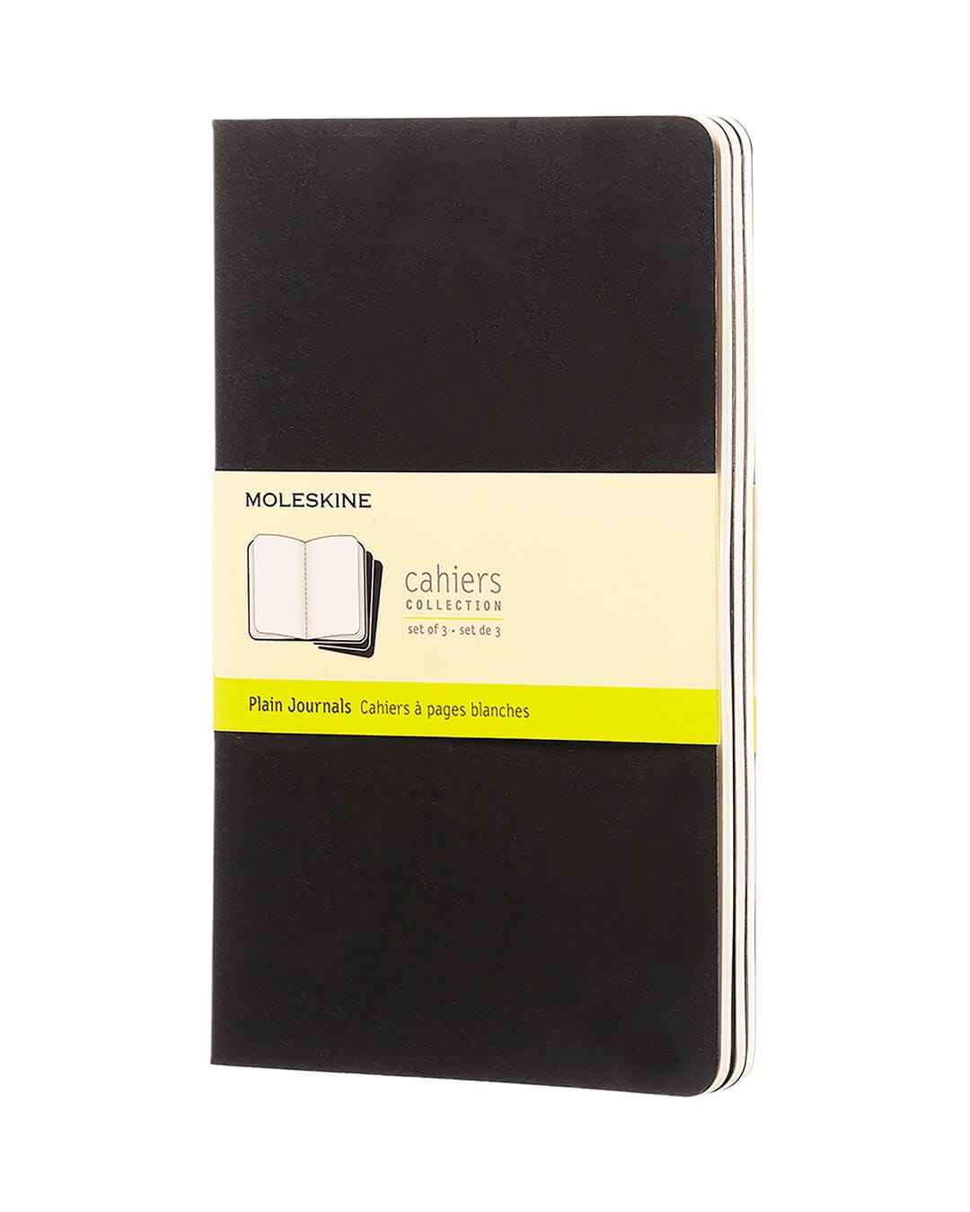Moleskine Others One Size Moleskine Cahier Journal Large Plain Black /3
