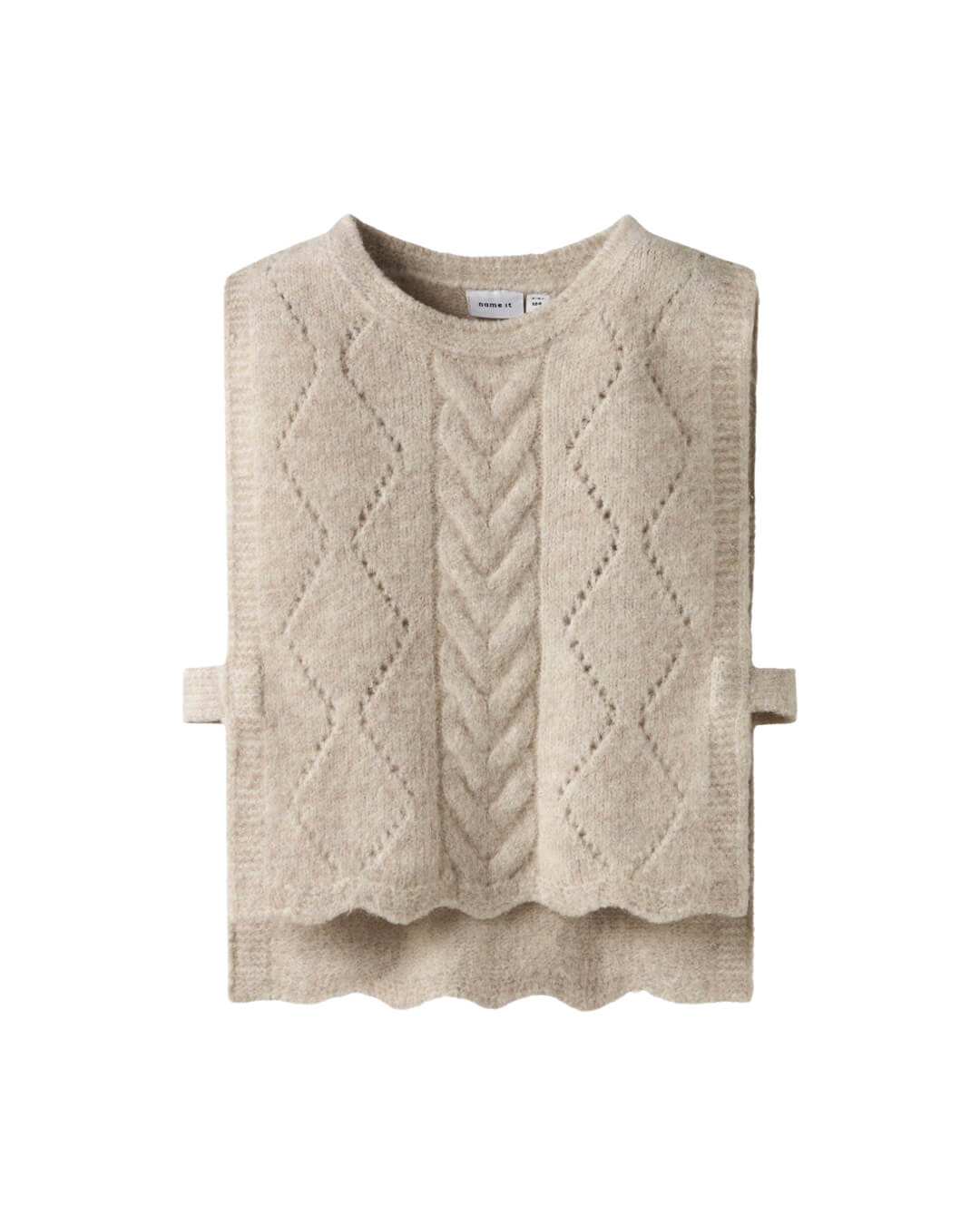 Name It Gilets Name It NMFLEA KNIT VEST PEYOTE