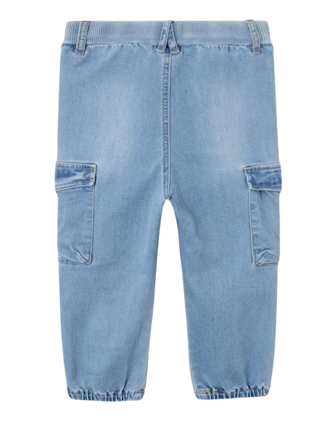 Name It Jeans Boys Name It Blue Baggy Denim Cargo Jeans