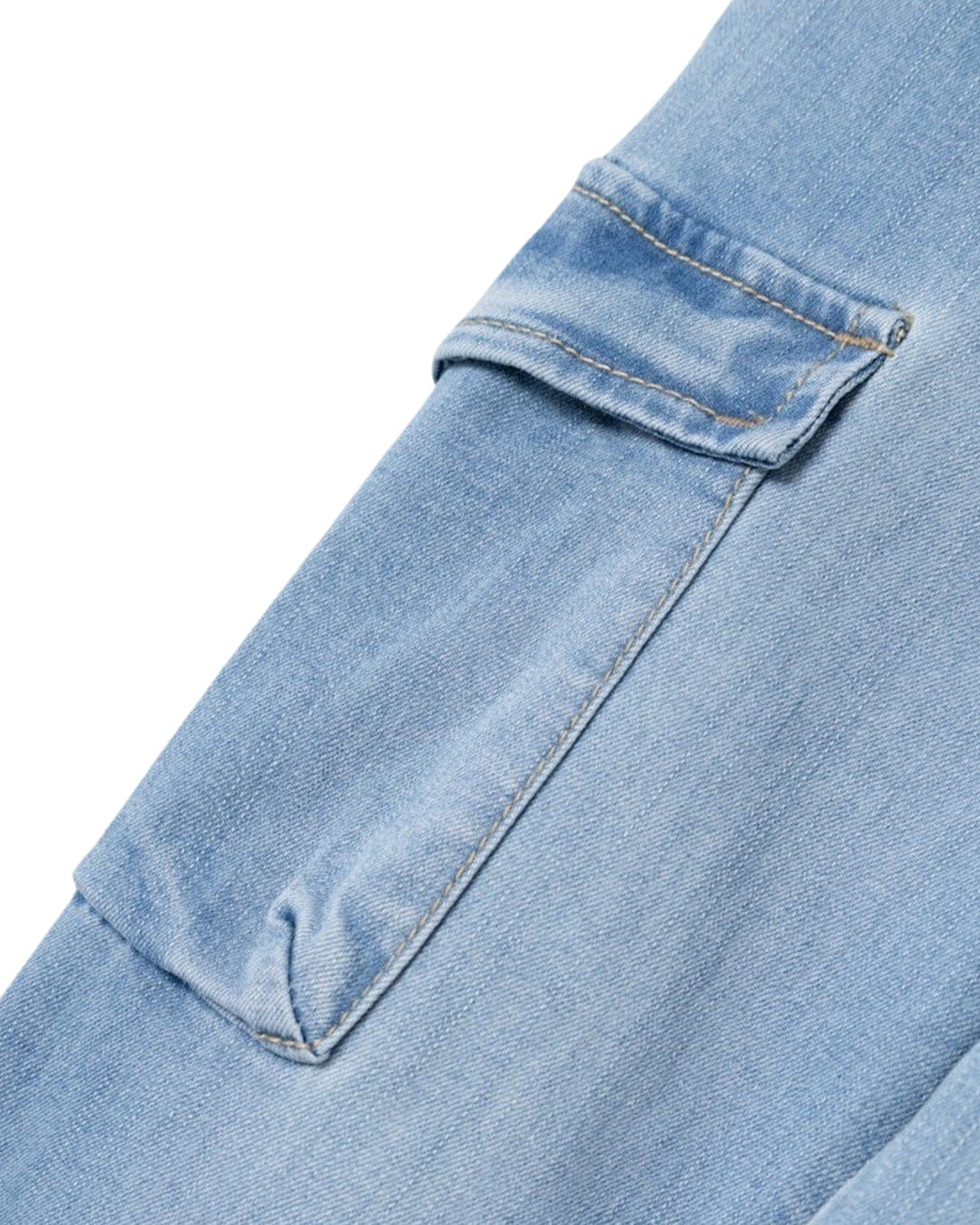 Name It Jeans Boys Name It Blue Baggy Denim Cargo Jeans