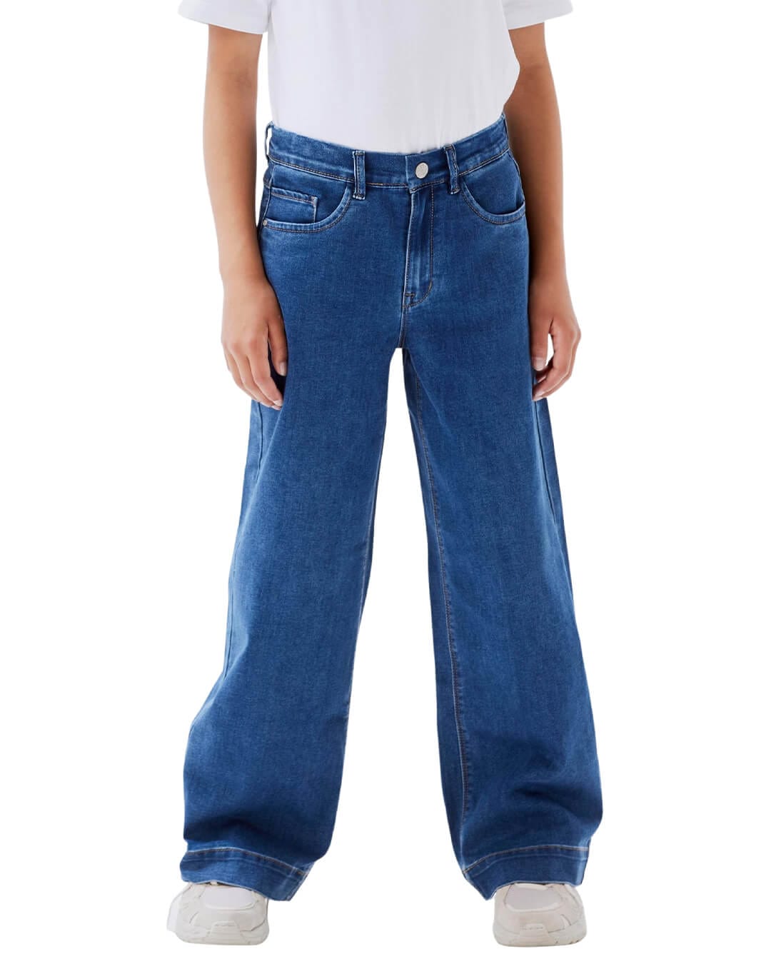 Name It Jeans Name It High Waist Blue Denim Wide Jeans
