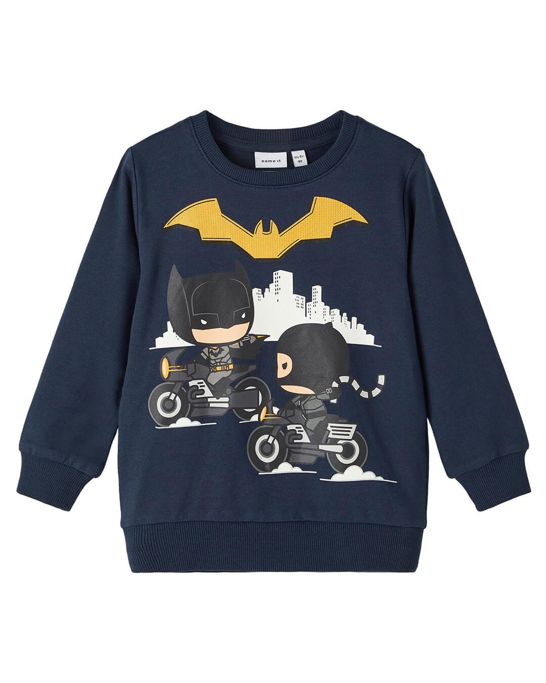 Name It Jumpers Name It Batman And Catwoman Navy Sweatshirt