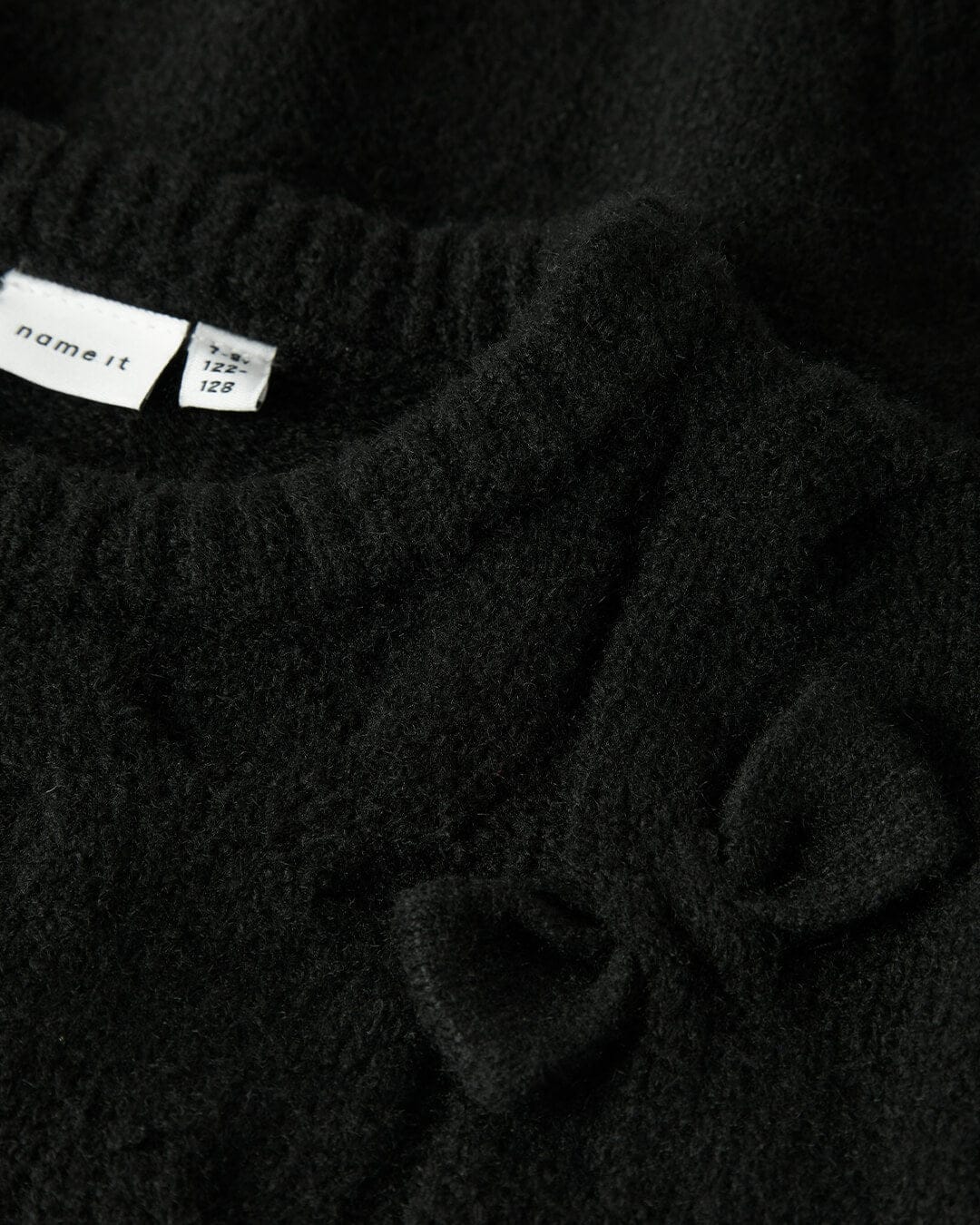 Name It Jumpers Name It Black Ls Knit