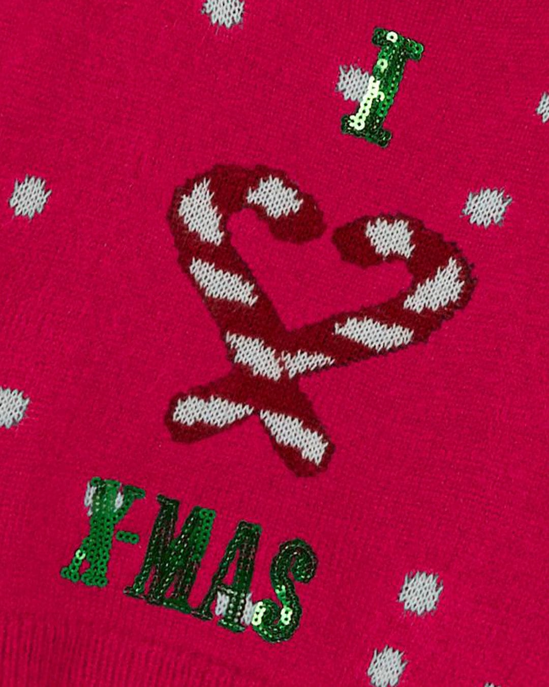 Name It Jumpers Name It I Love Christmas Red Jumper