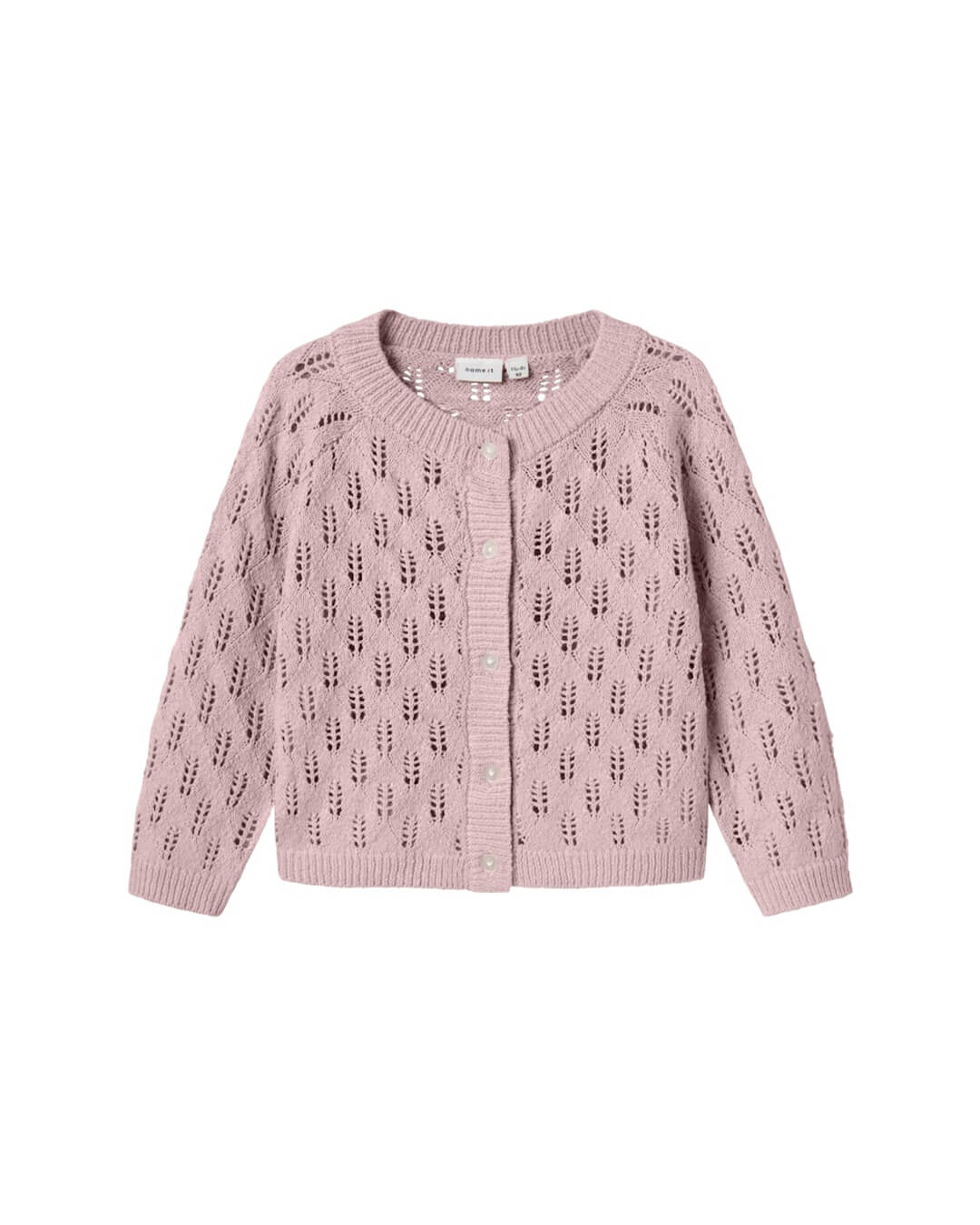 Name It Jumpers Name It NMFLESLIE LS KNIT CARD BURNISHED LILAC