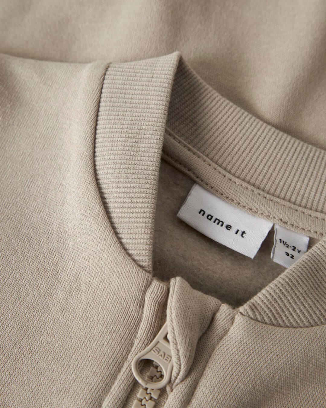 Name It Jumpers Name It NMNSELI LS SWEAT CARD BRU PURE CASHMERE