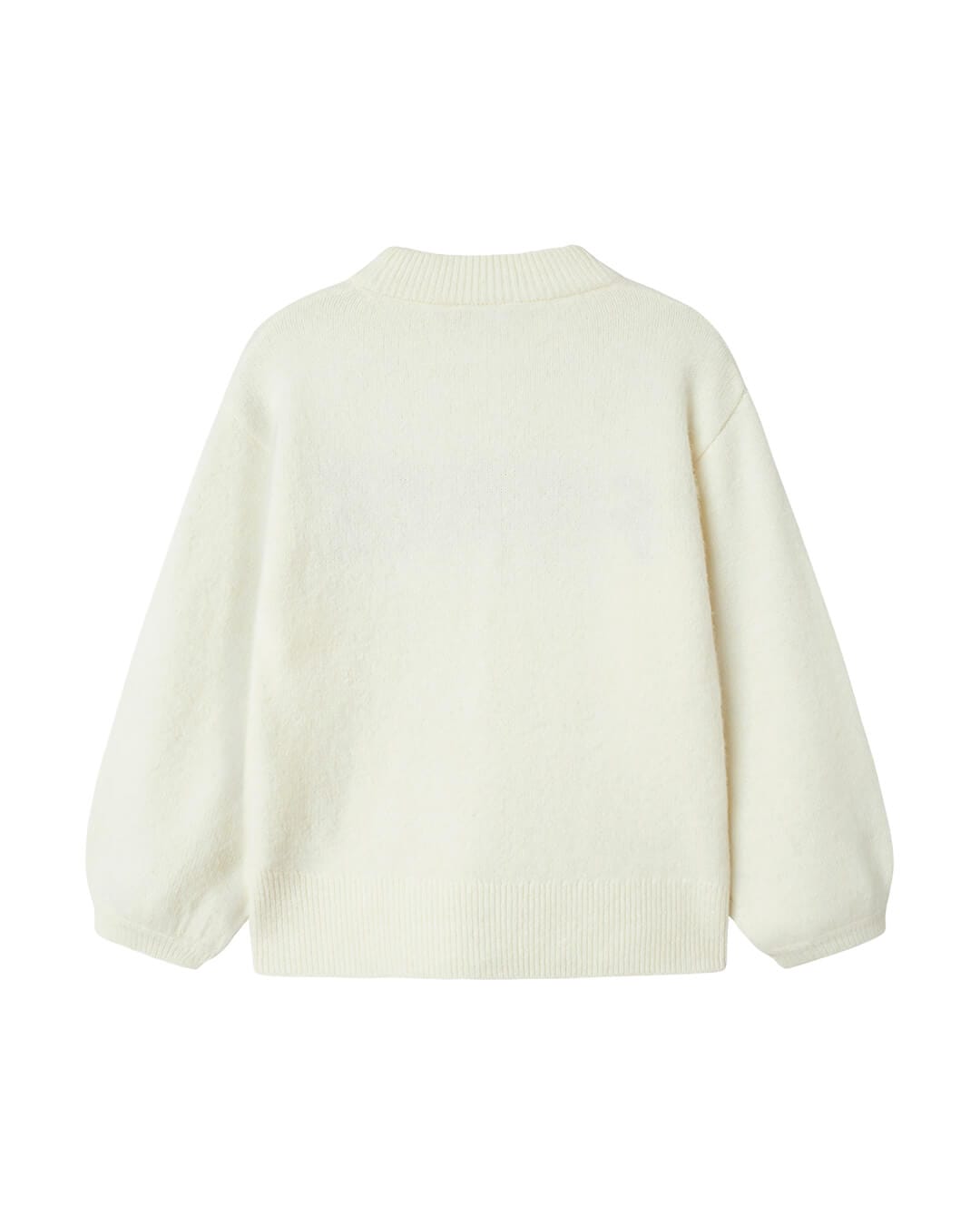 Name It Jumpers Name It White Ls Knit Cloud Dancer