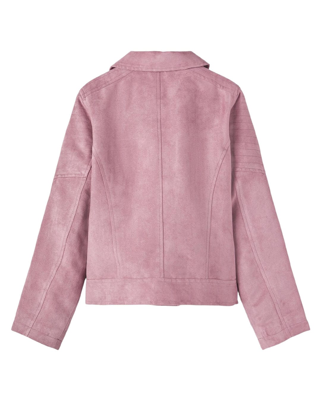 Name It Outerwear Name It Molly Pink Faux Suede Jacket