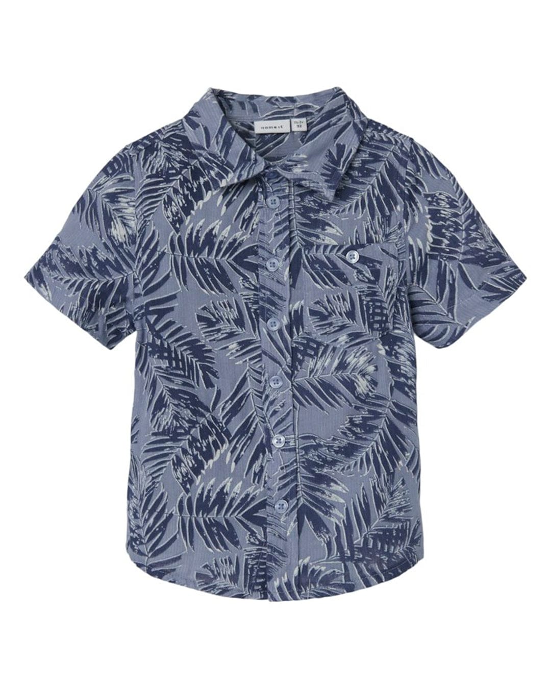 Name It Shirts Boys Name It Hawaii Leafs Navy Short Sleeves Shirt