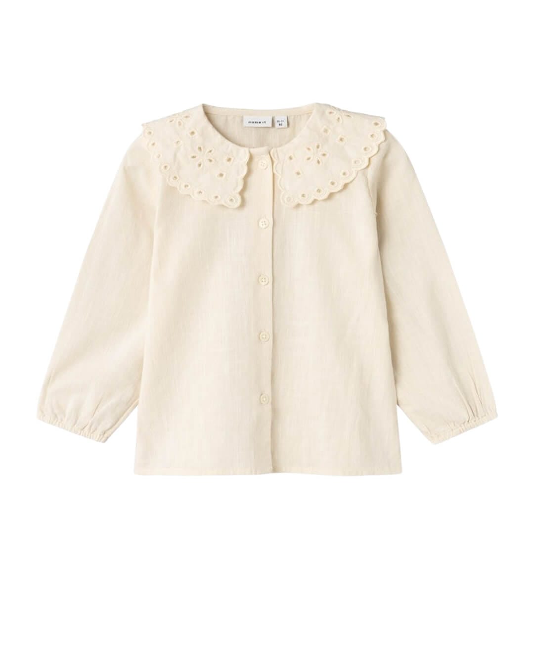 Name It Shirts Girls Name It Nusine Beige Blouse