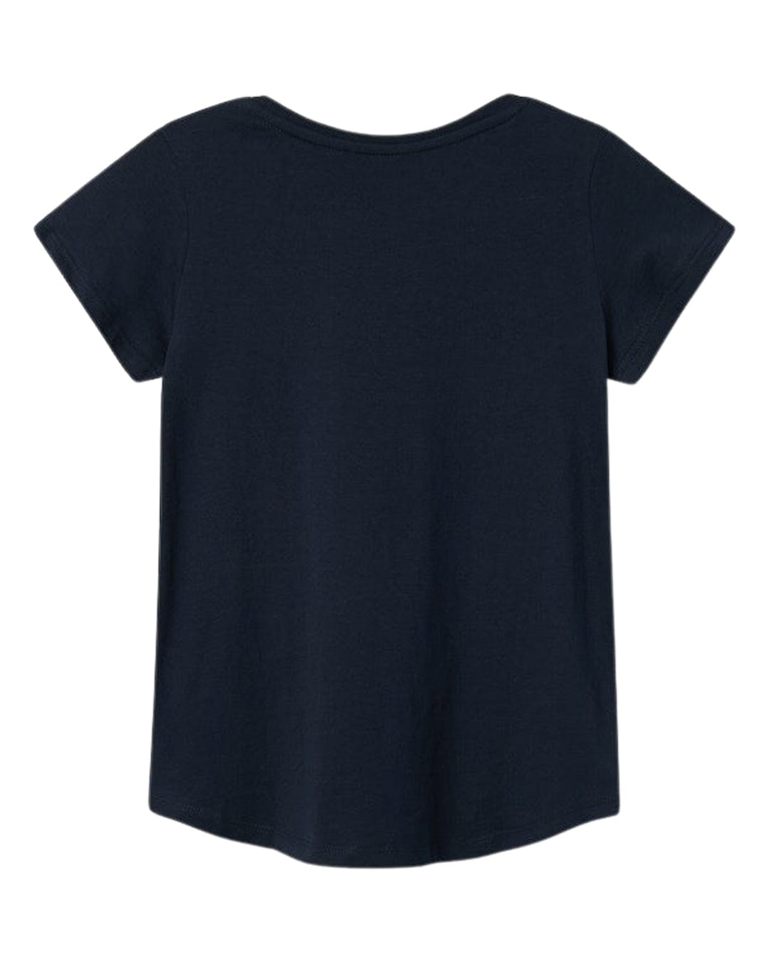 Name It T-Shirts Girls Name It Violine Navy Short Sleeved Loose T-Shirt