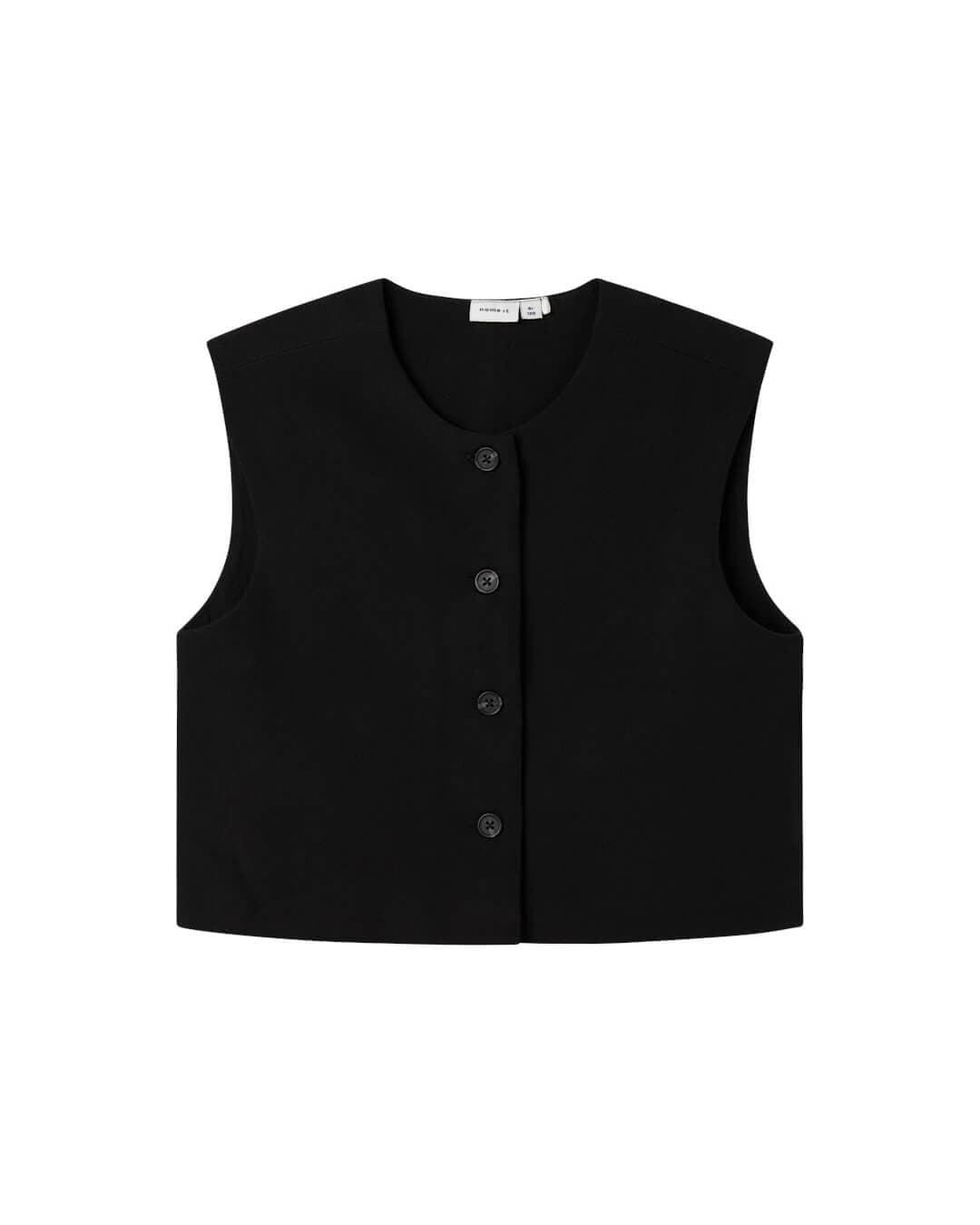 Name It T-Shirts Name It NKFLAMILLA VEST BLACK