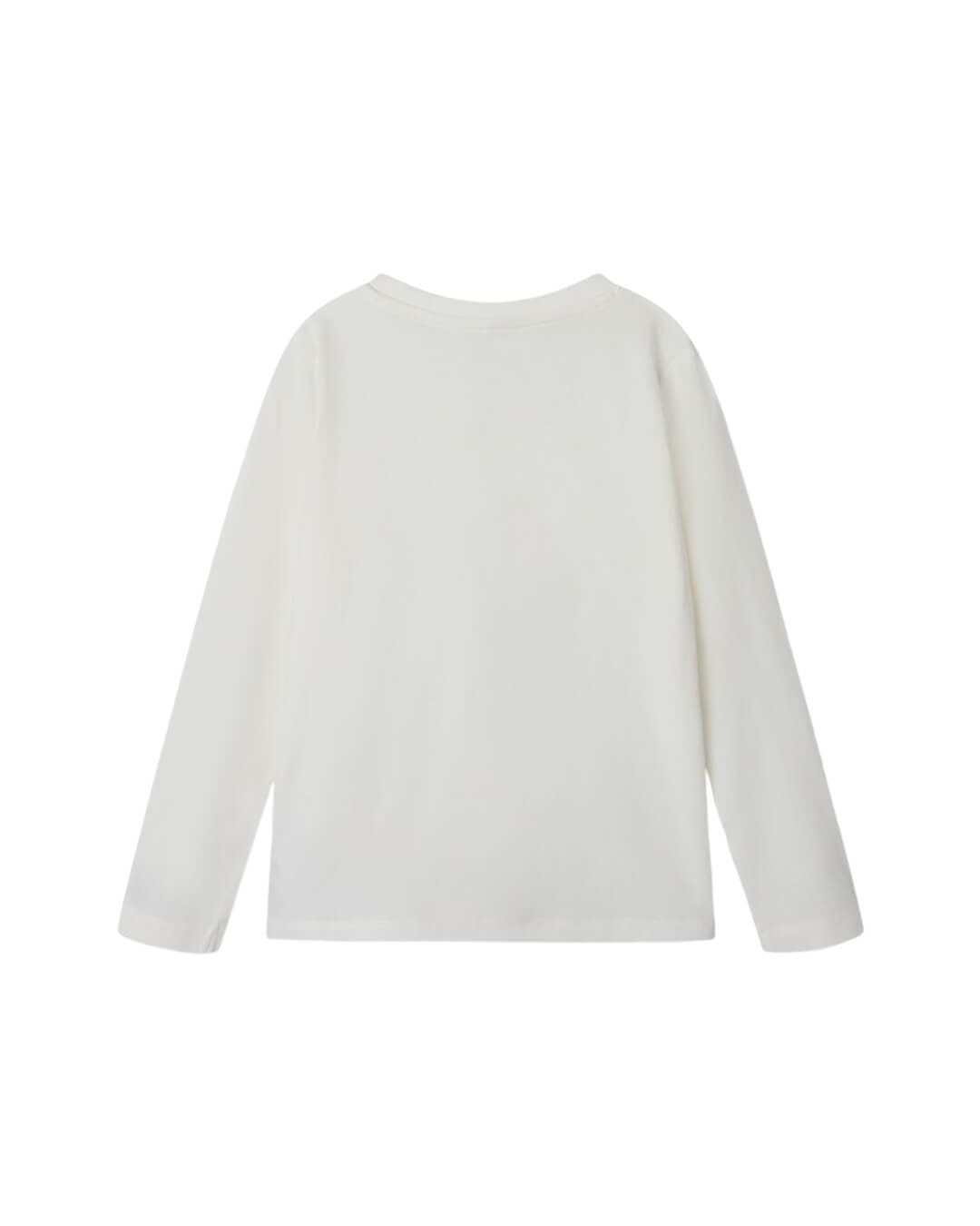 Name It T-Shirts Name It NMFVIBBI LS TOP NOOS CLOUD DANCER