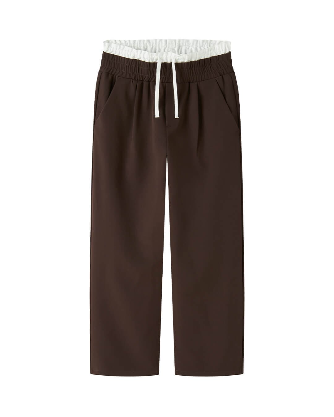Name It Trousers Name It Brown Pant Seal Bright White