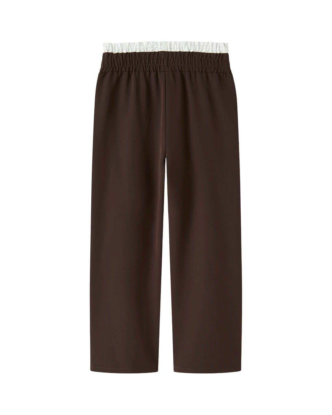 Name It Trousers Name It Brown Pant Seal Bright White