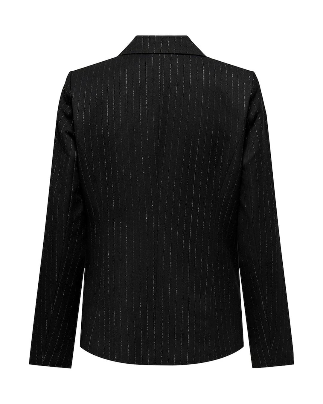 Only Blazers Only Vivian Black Pinstripe Blazer