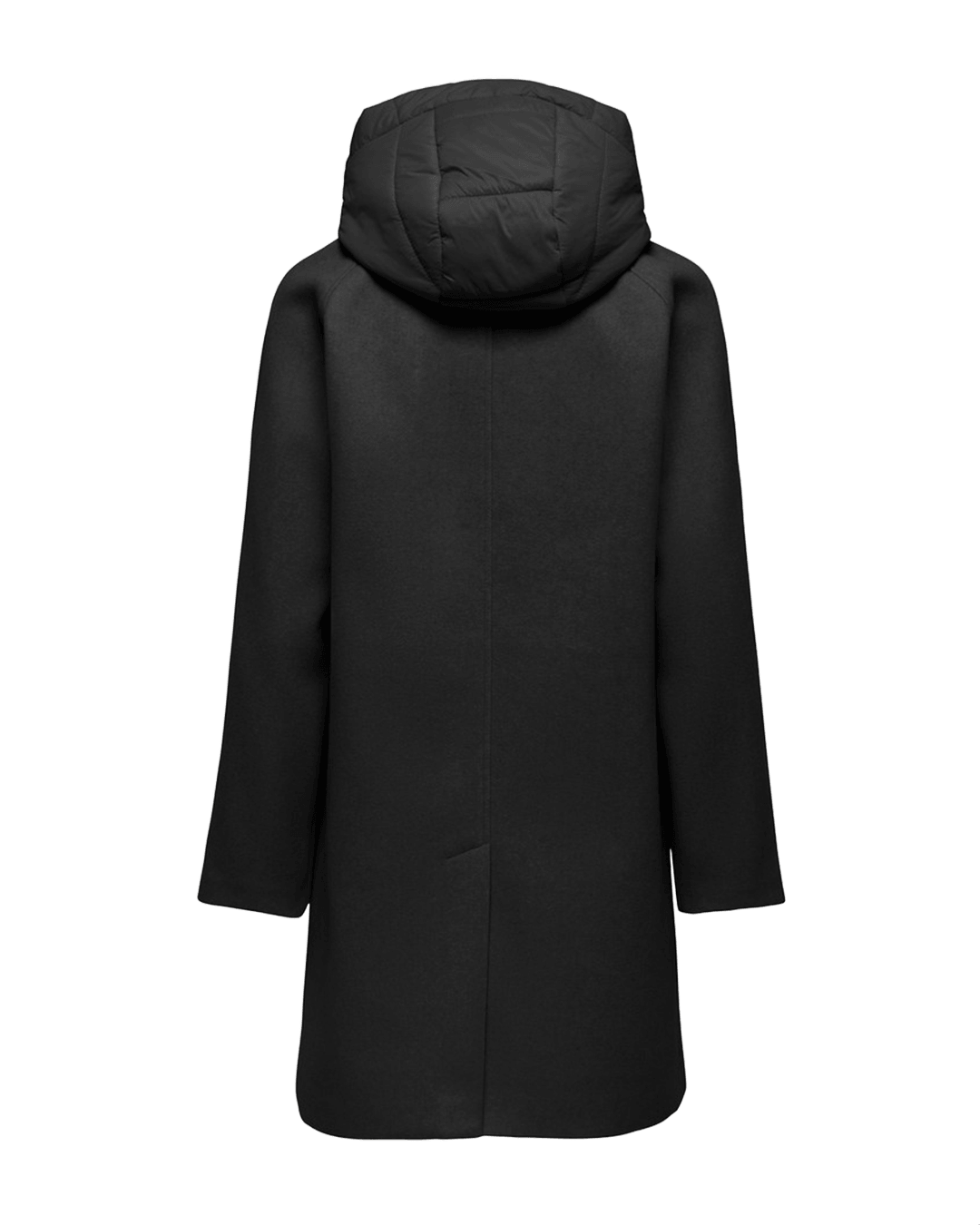 Only Coats Only Black Bloom Hooded Coat