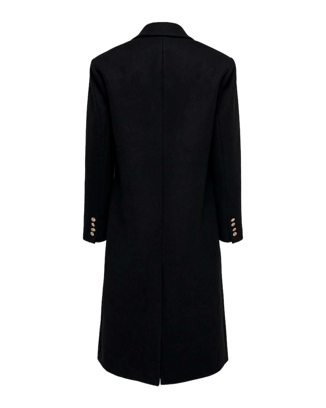 Only Coats Only Emma Black Military Coat
