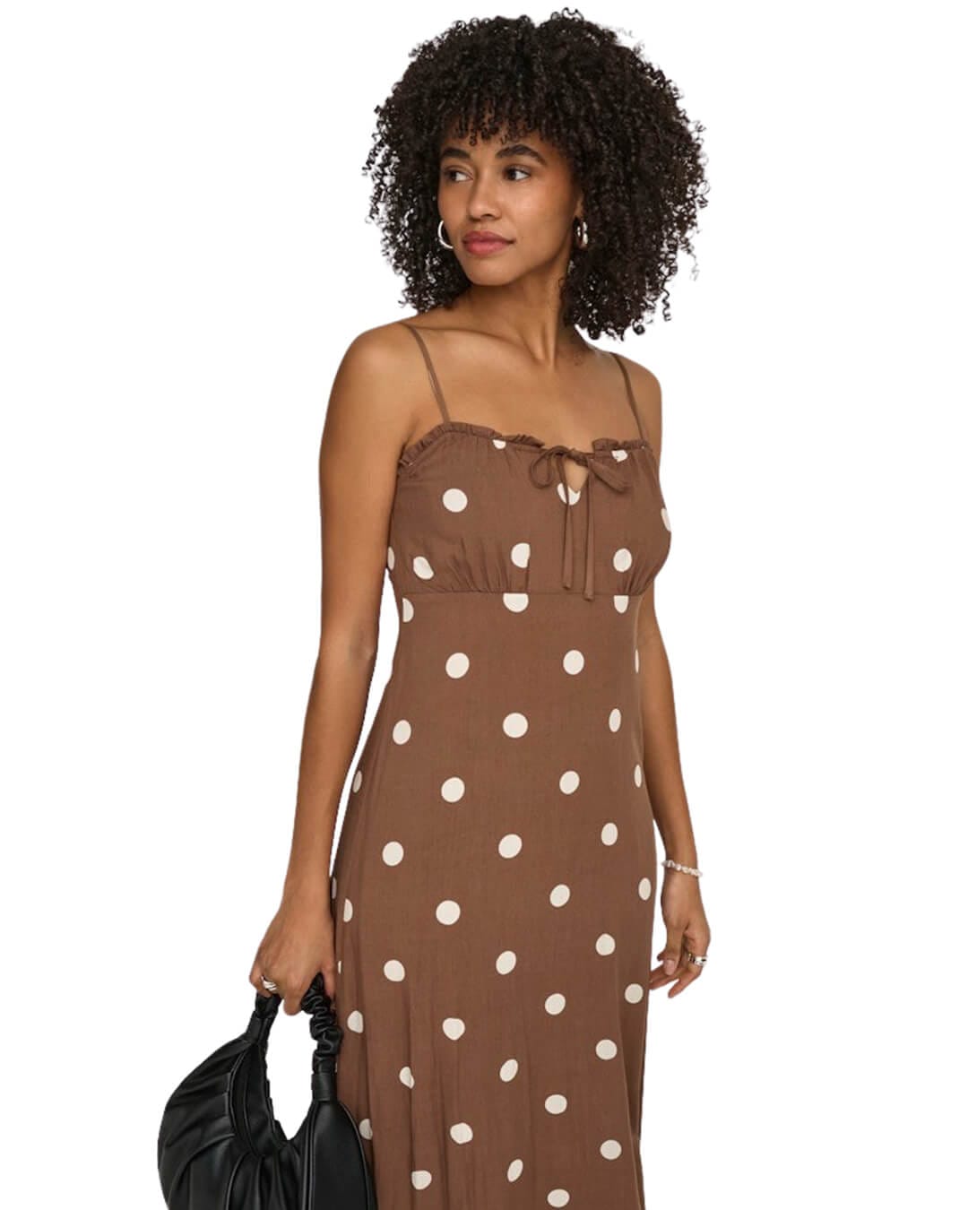 Only Dresses Only Brown Onlnelly Midi Dress