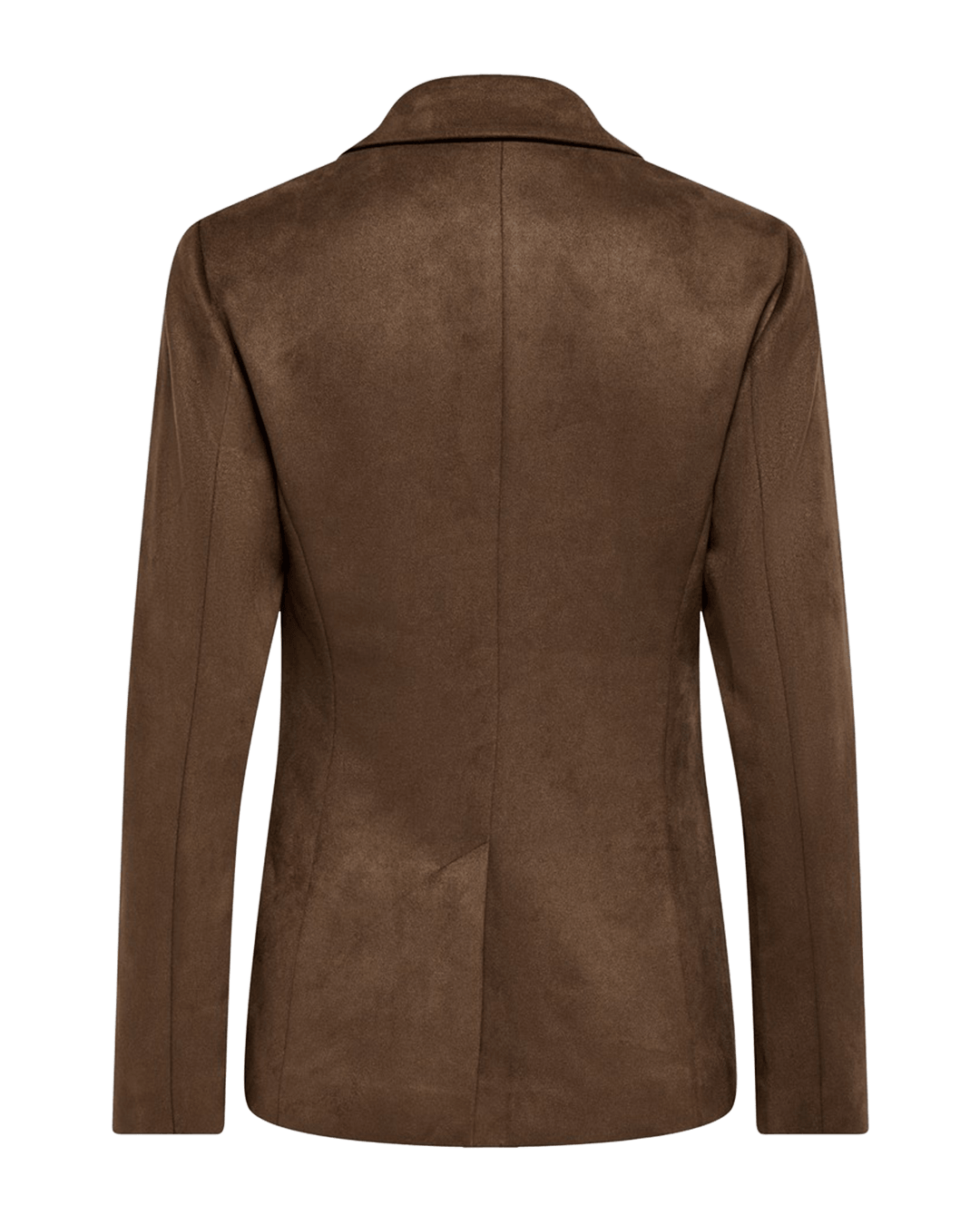 Only Jackets Only Brown Addi Faux Suede Blazer