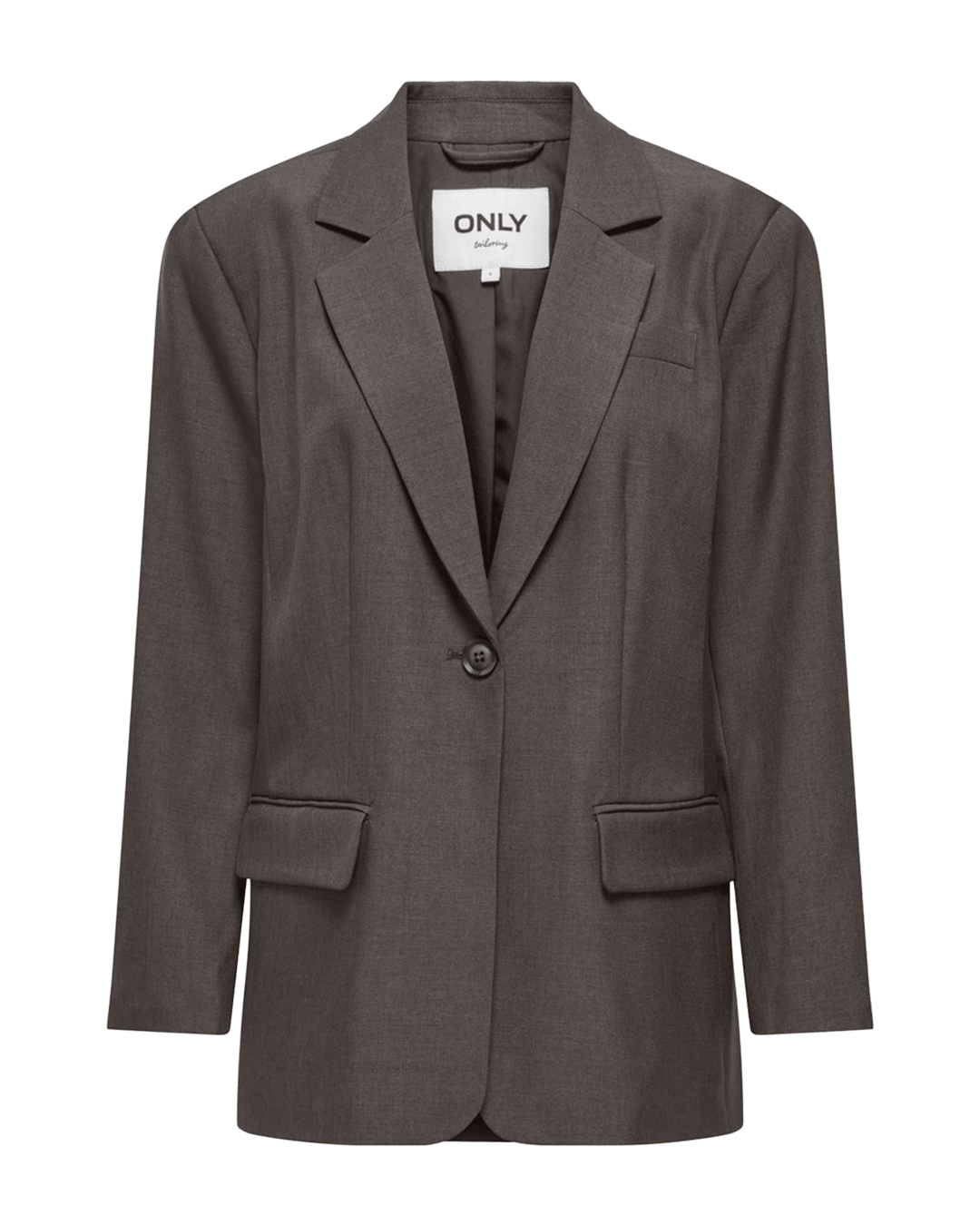 Only Jackets Only Brown Linda Boyfriend Blazer