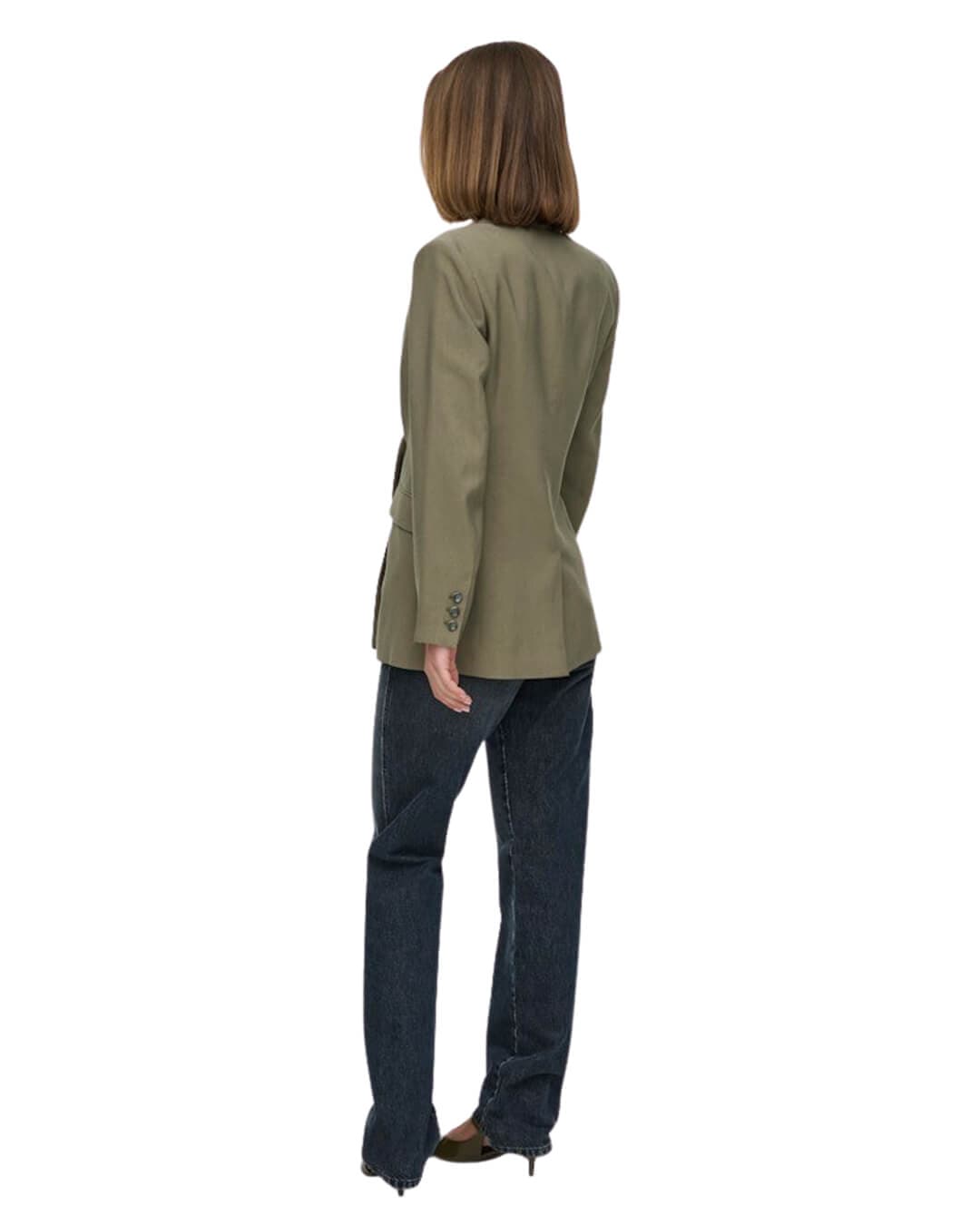Only Jackets Only Khaki Onltila Double Blazer