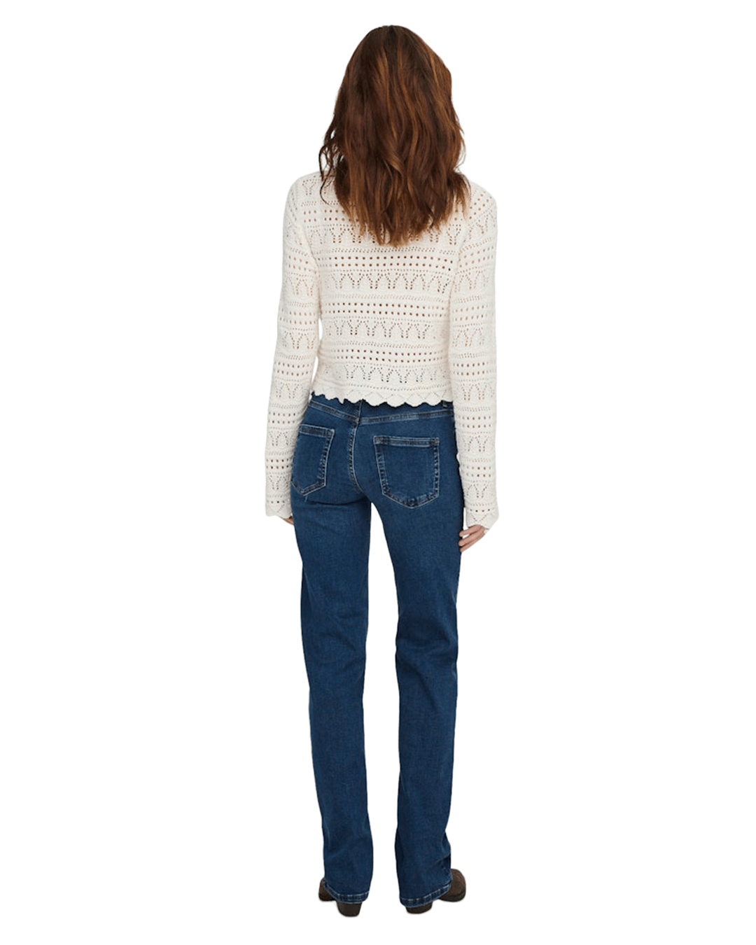 Only Jeans Only Blue Blush Mid Waist Straight Jeans
