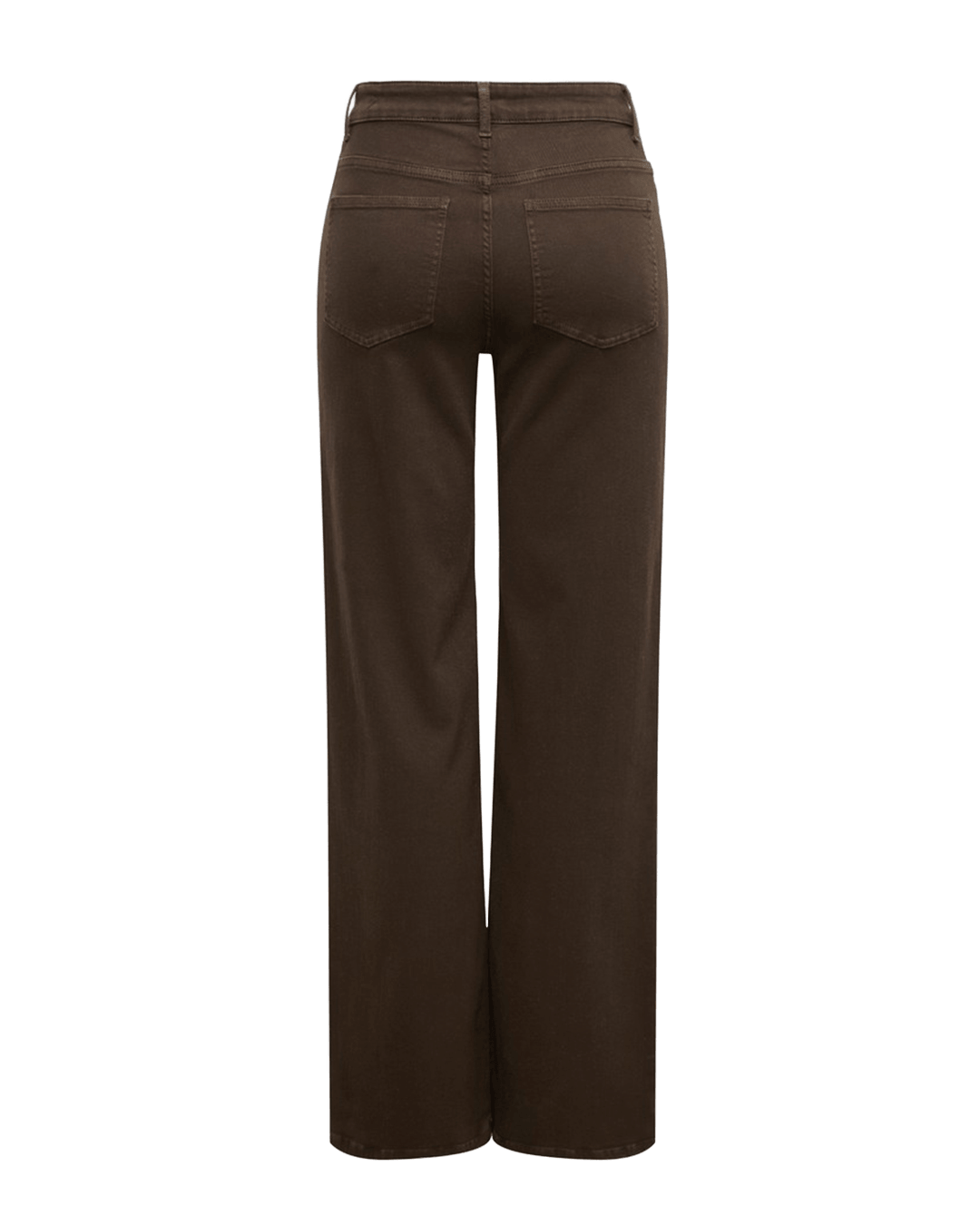 Only Jeans Only Brown Madison Blush High Waist Wide Leg Jeans