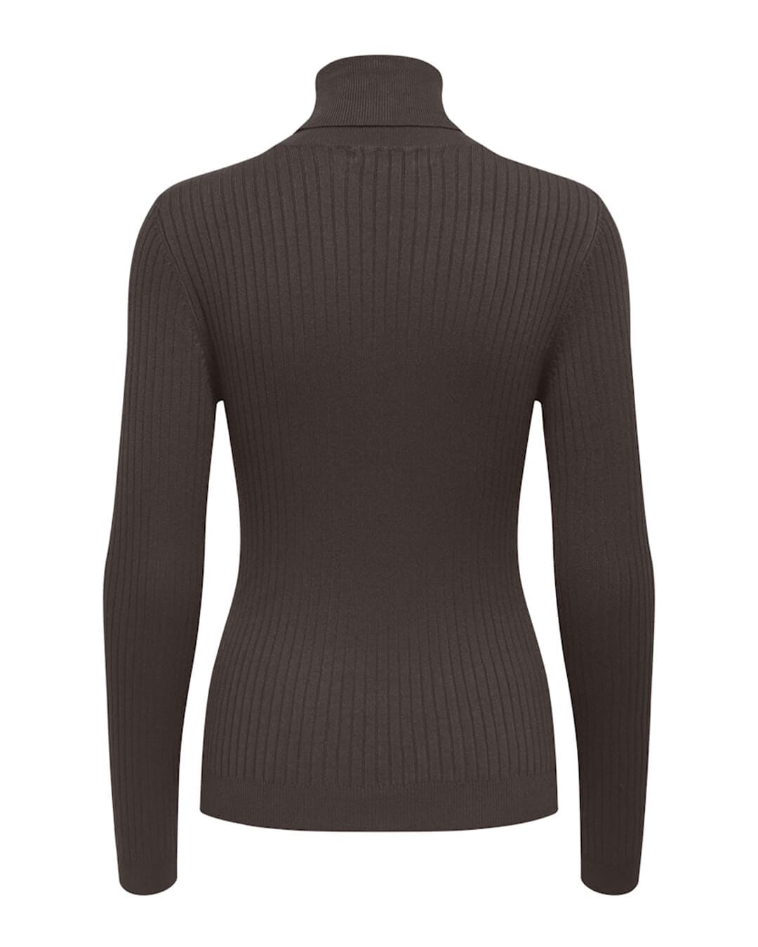 Only Jumpers ONLKAROL L/S ROLLNECK PULLOVER KNT NOOS CHOCOLATE TORTE