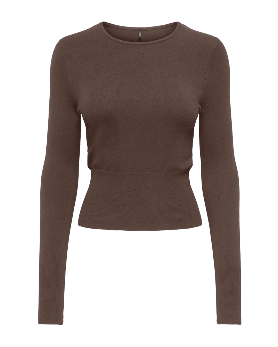 Only Jumpers Only Brown Andrea Round Neck Jumper