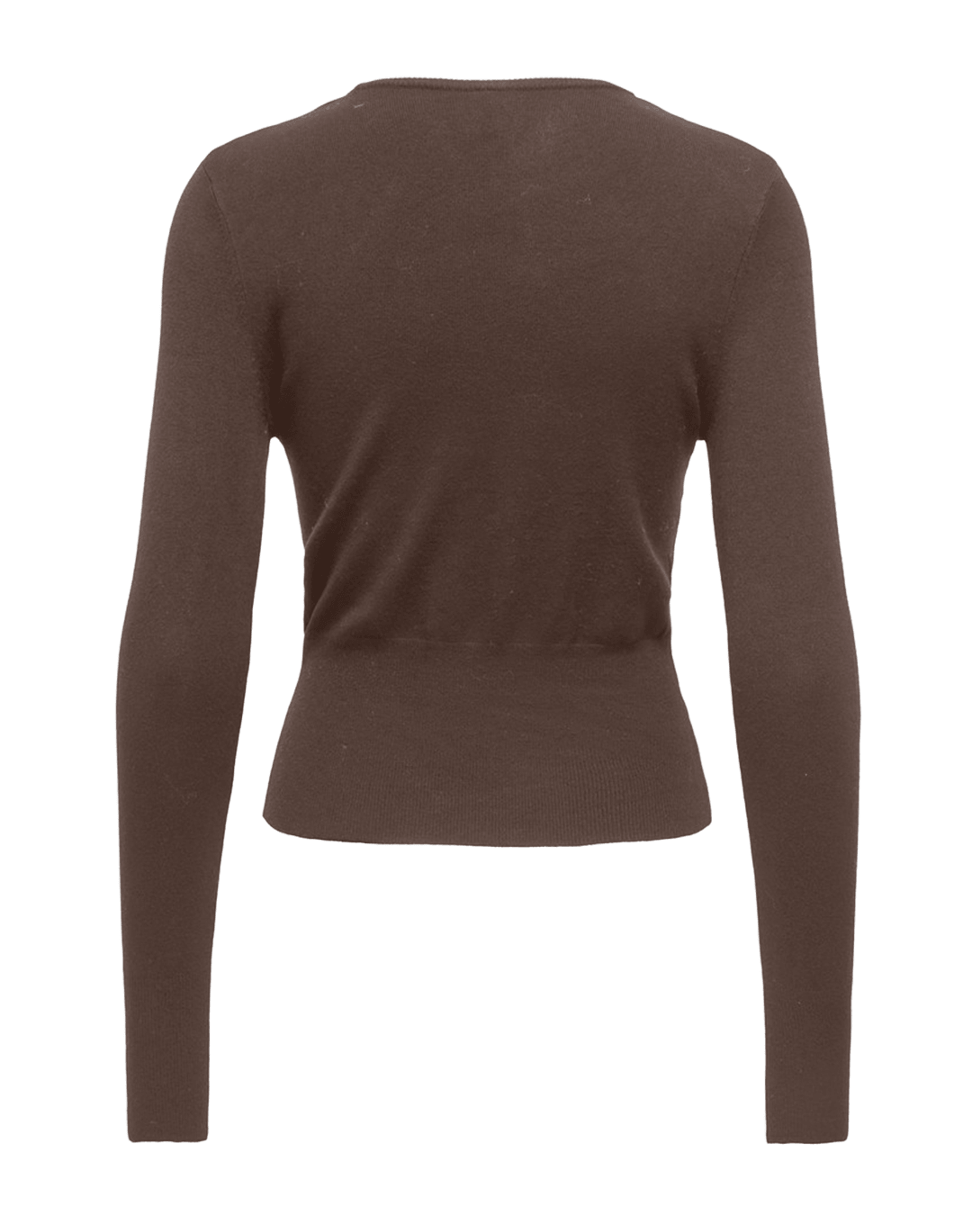 Only Jumpers Only Brown Andrea Round Neck Jumper