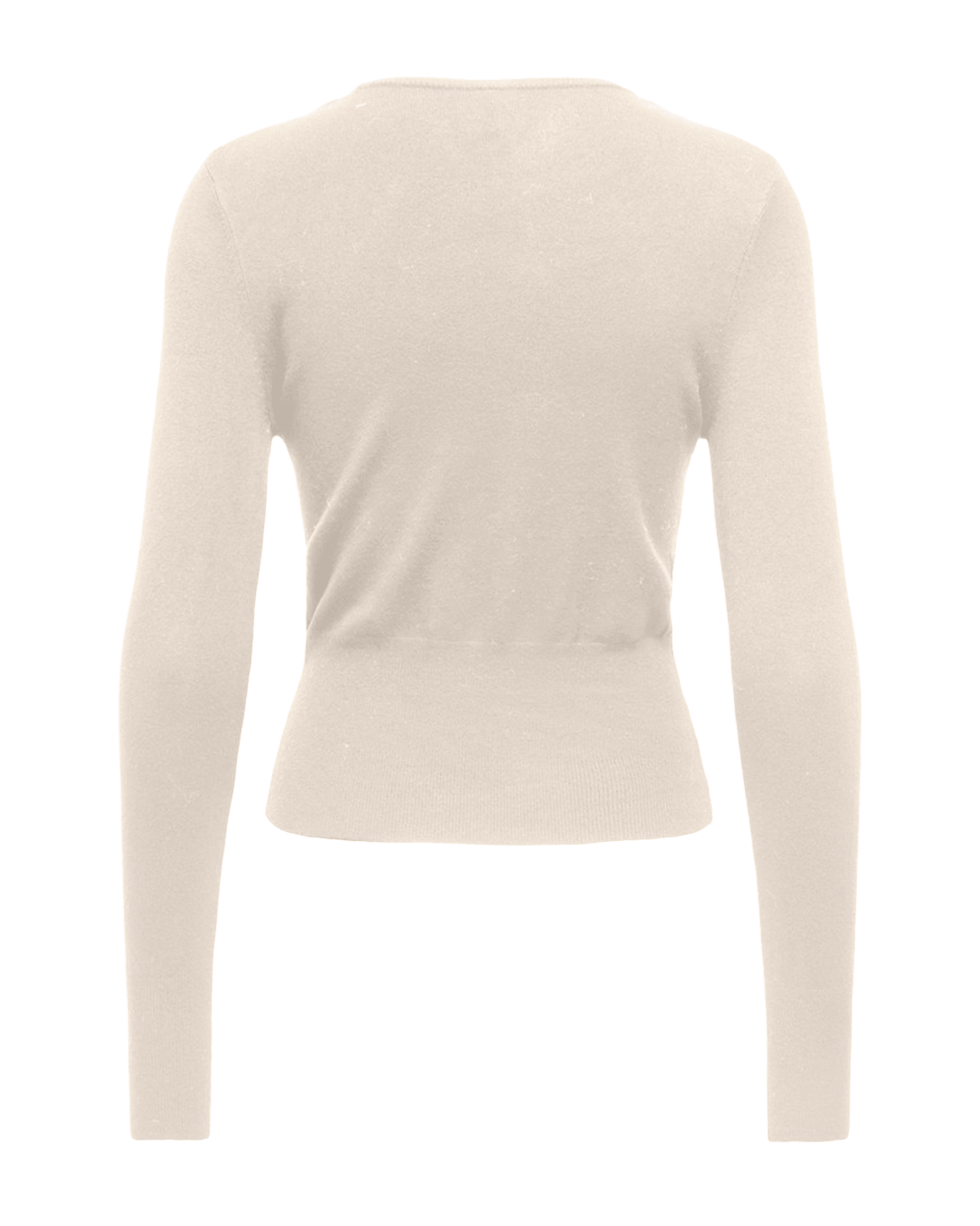 Only Jumpers Only Grey Andrea Round Neck Jumper