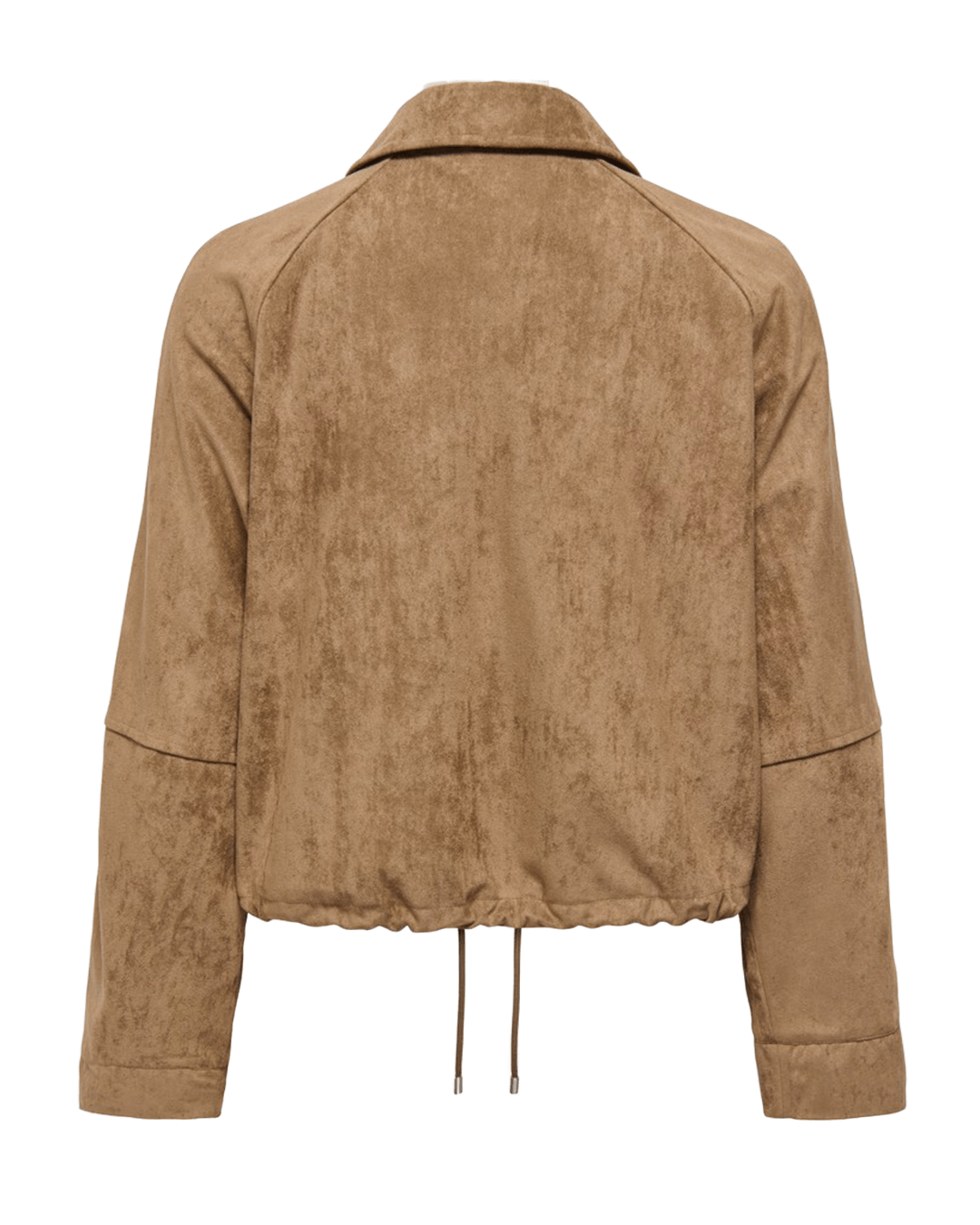 Only Outerwear Only Brown Lixa Faux Suede Jacket
