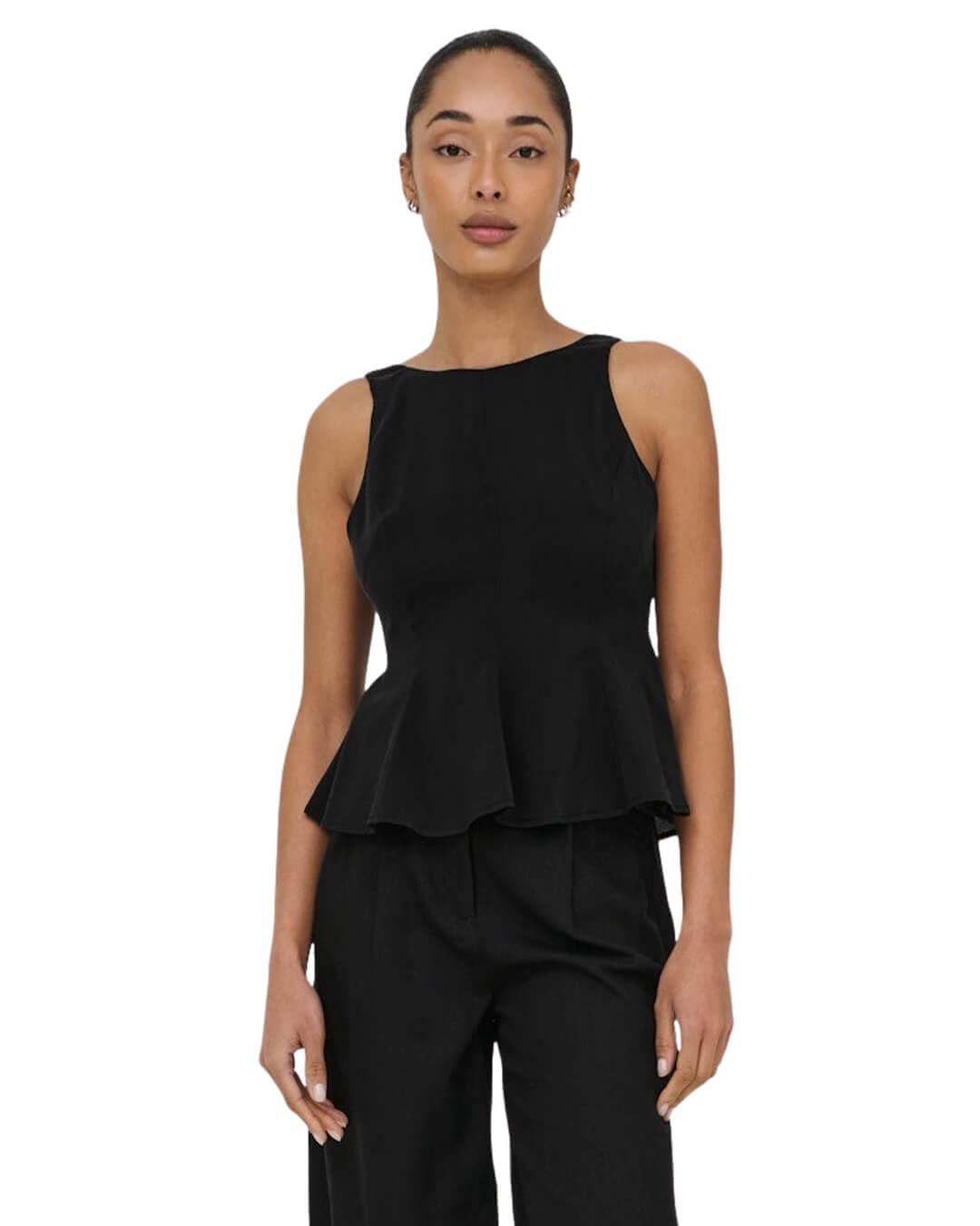 Only Shirts Only Black Onlibiza Top