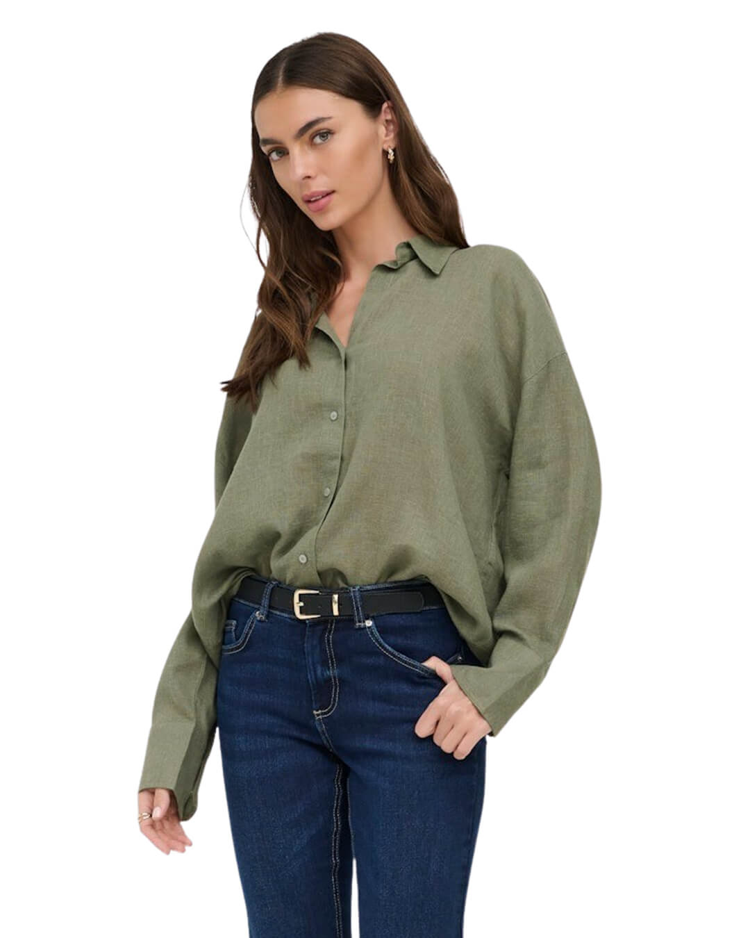 Only Shirts Only Khaki Onlbruxelles Shirt