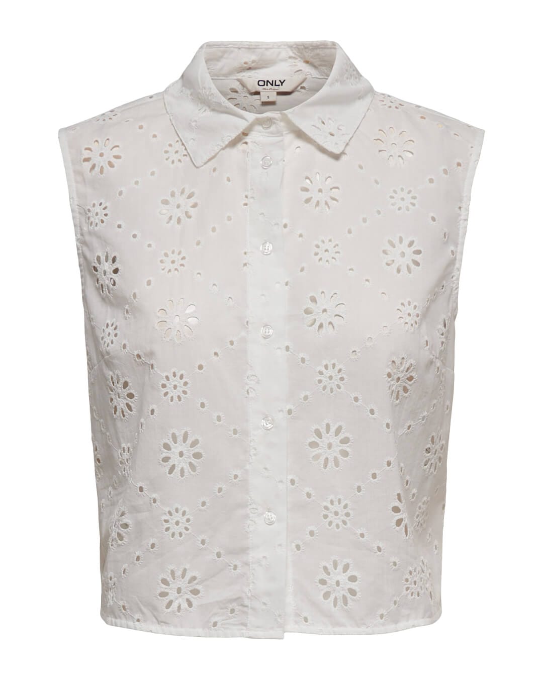 Only Shirts Only Onlalithea White Top