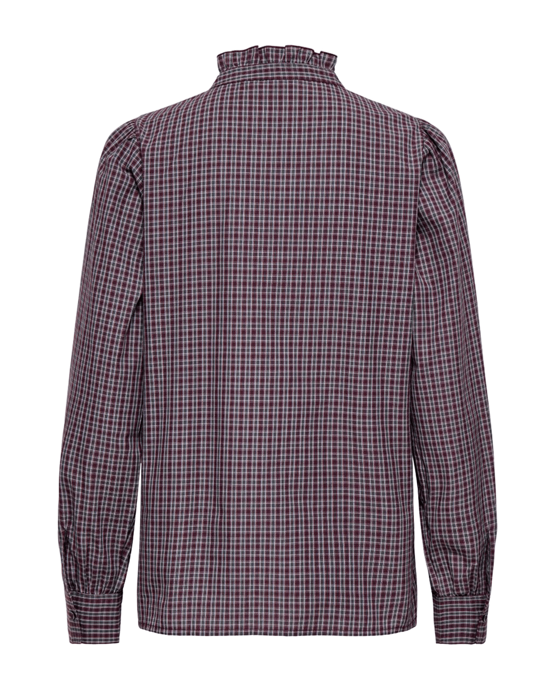 Only Shirts Only Purple Fenna Check Shirt