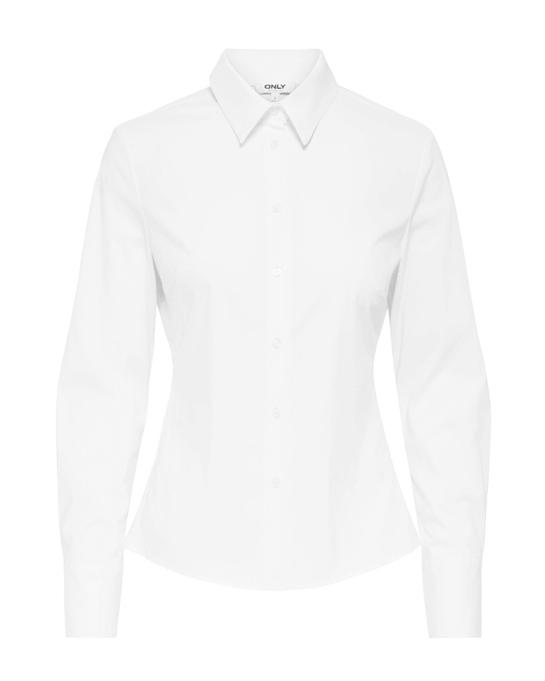 Only Shirts Only White Ebie Slim Fit Shirt