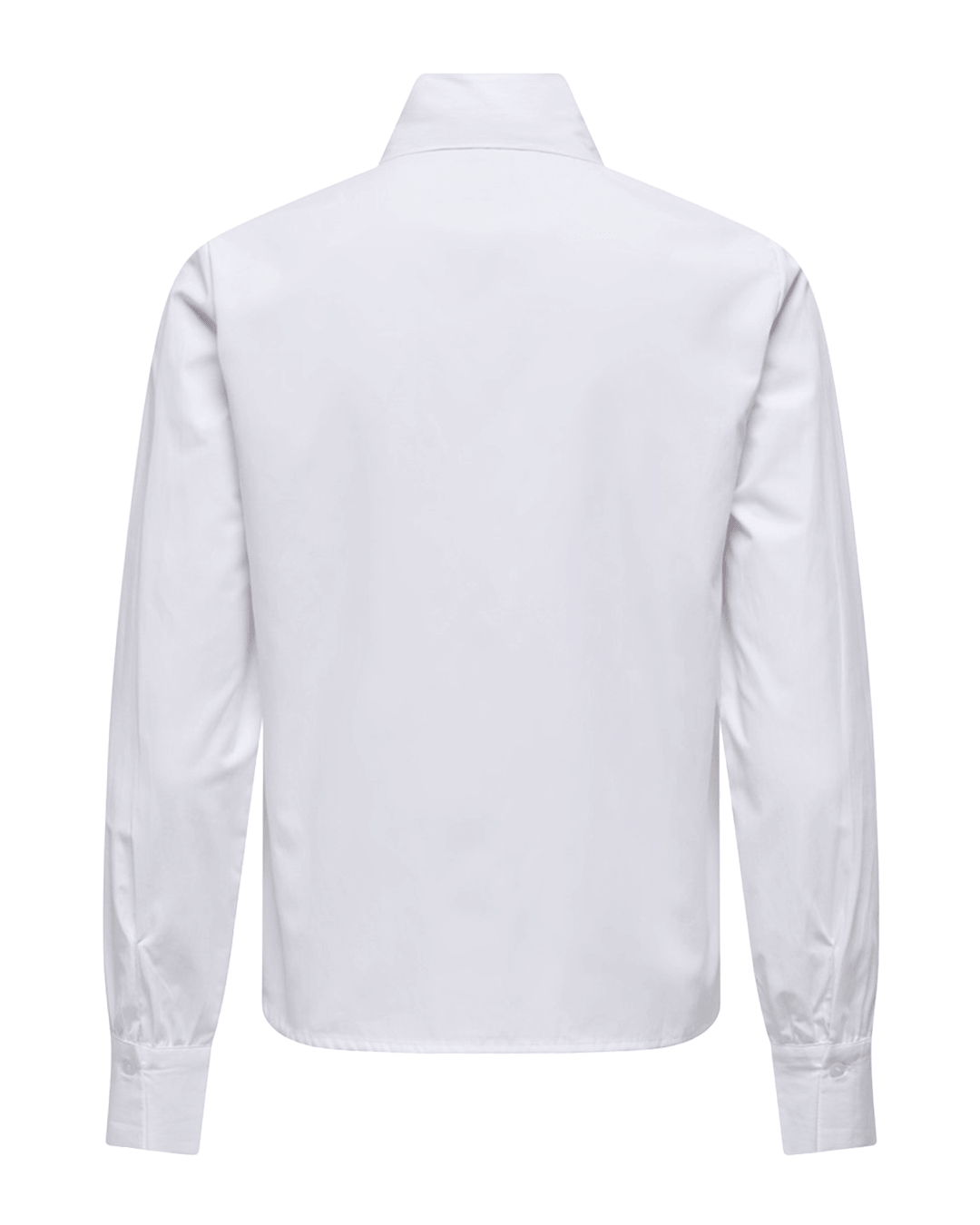 Only Shirts Only White Saya Loris Bow Shirt
