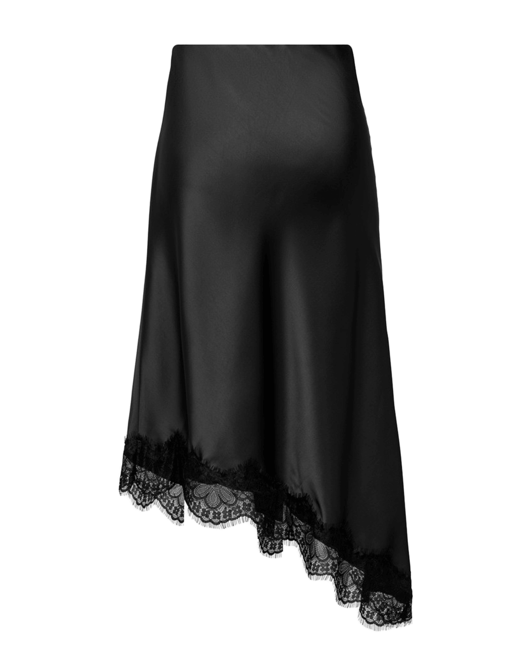 Only Skirts Only Black Faraya Lace Midi Skirt