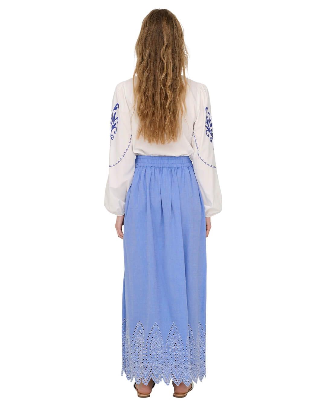 Only Skirts Only Blue Onltulum Skirt